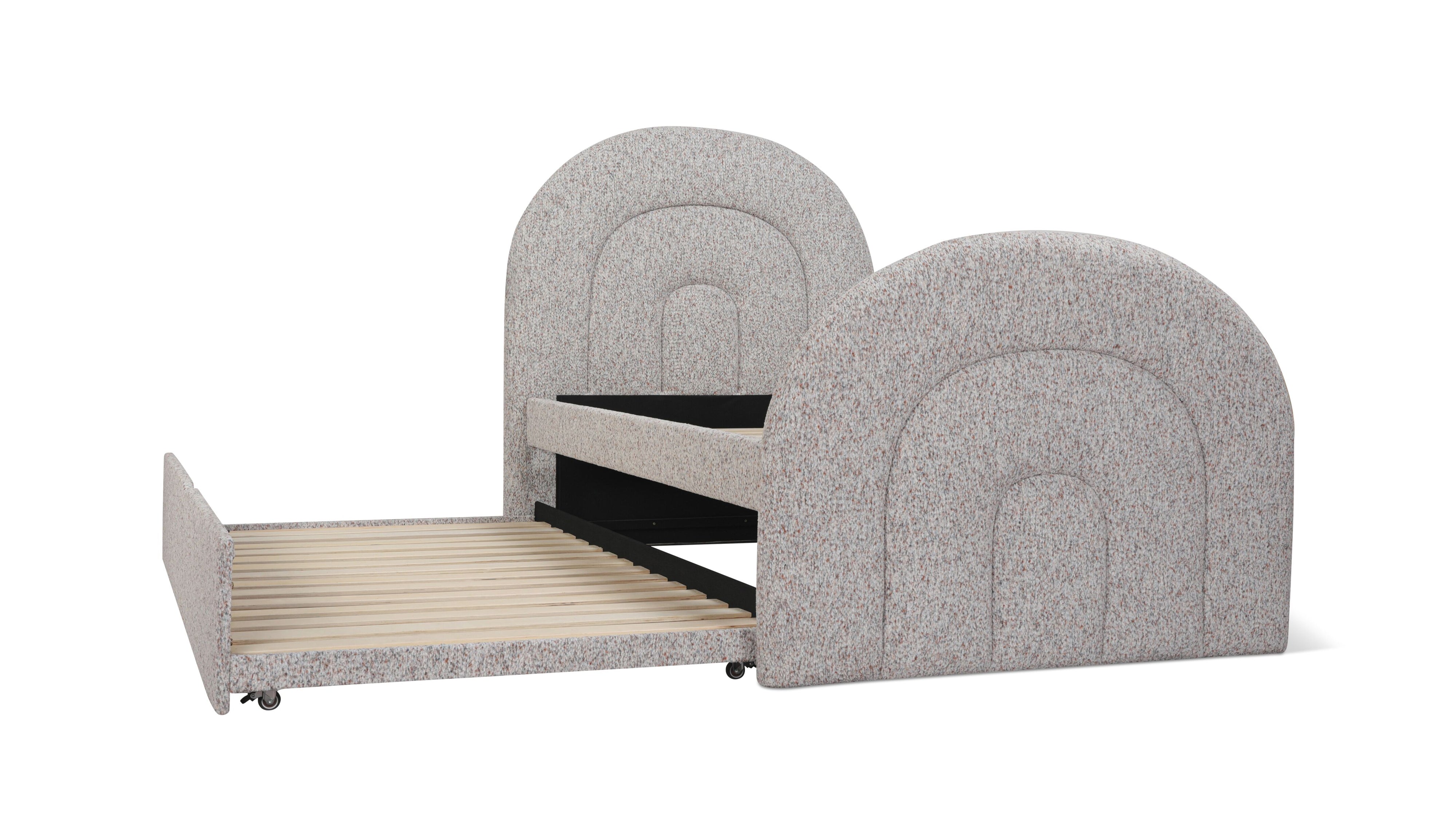 Sunrise Trundle Bed, Twin, Cobble