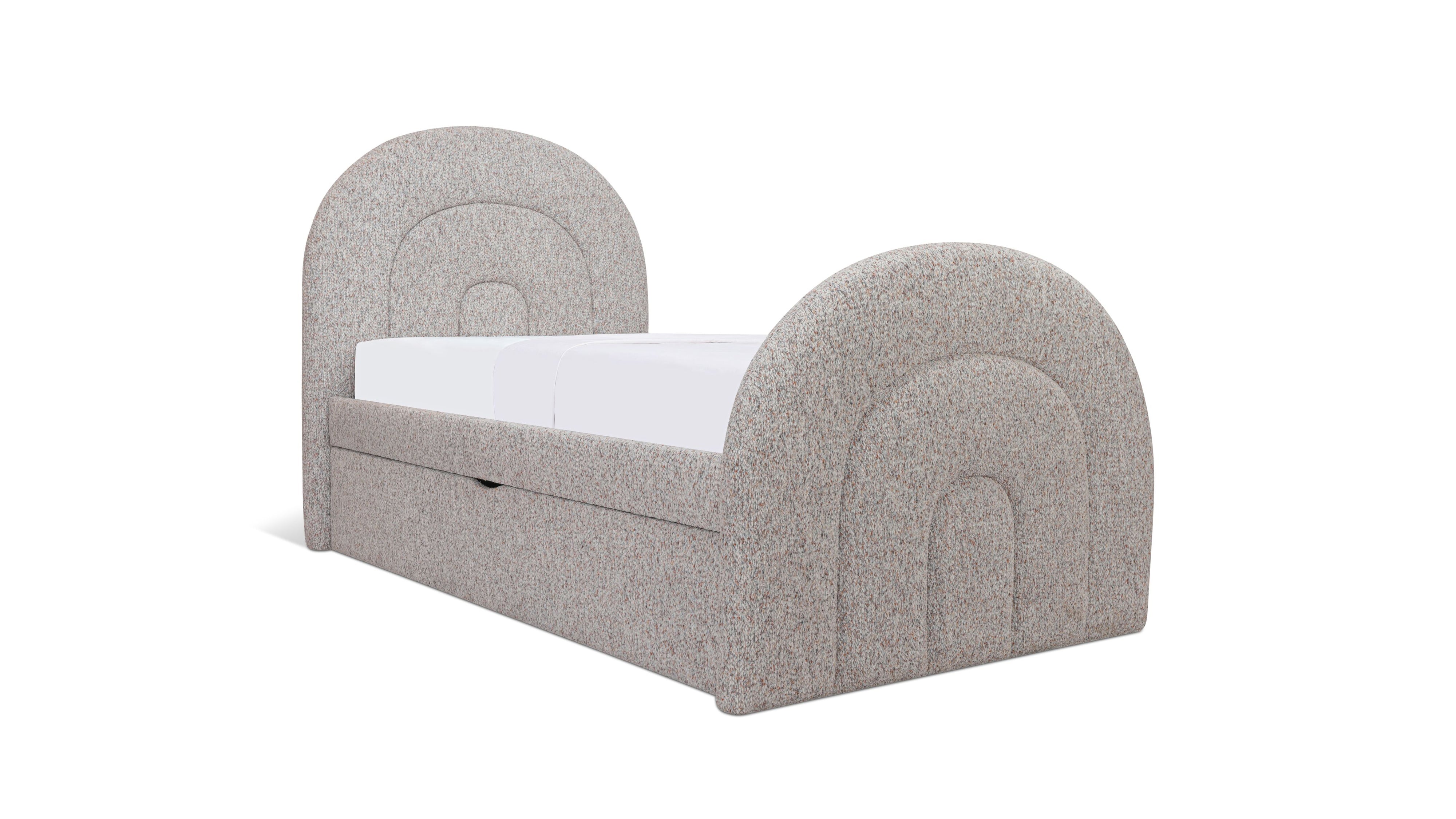 Sunrise Trundle Bed, Twin, Cobble
