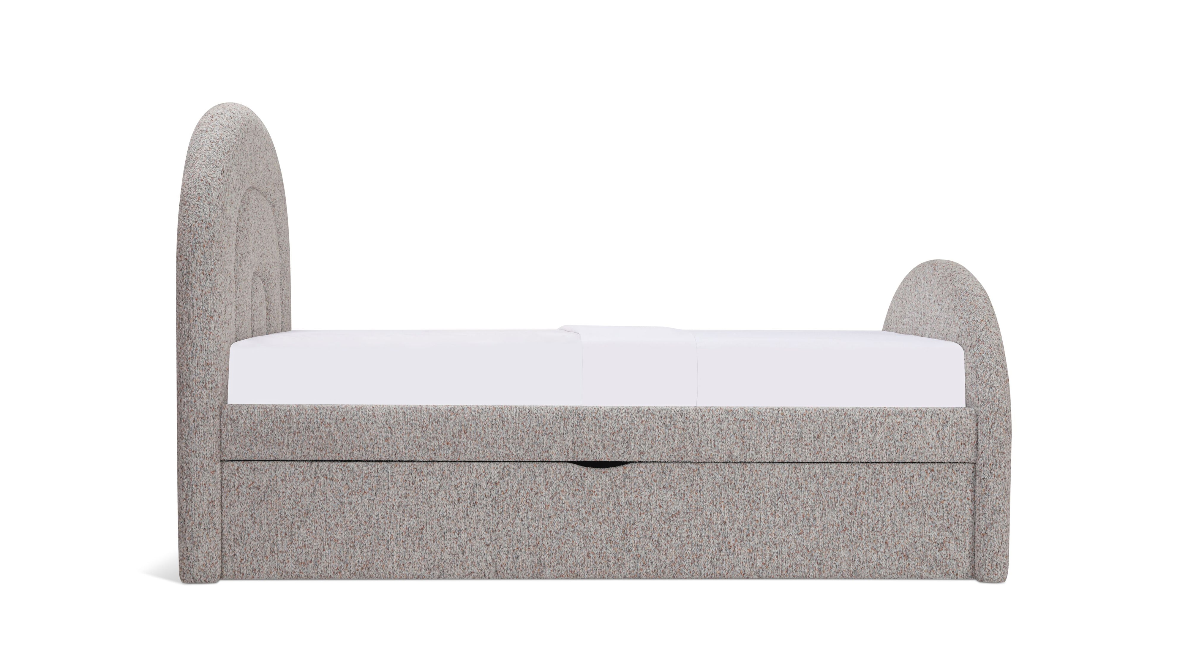 Sunrise Trundle Bed, Twin, Cobble