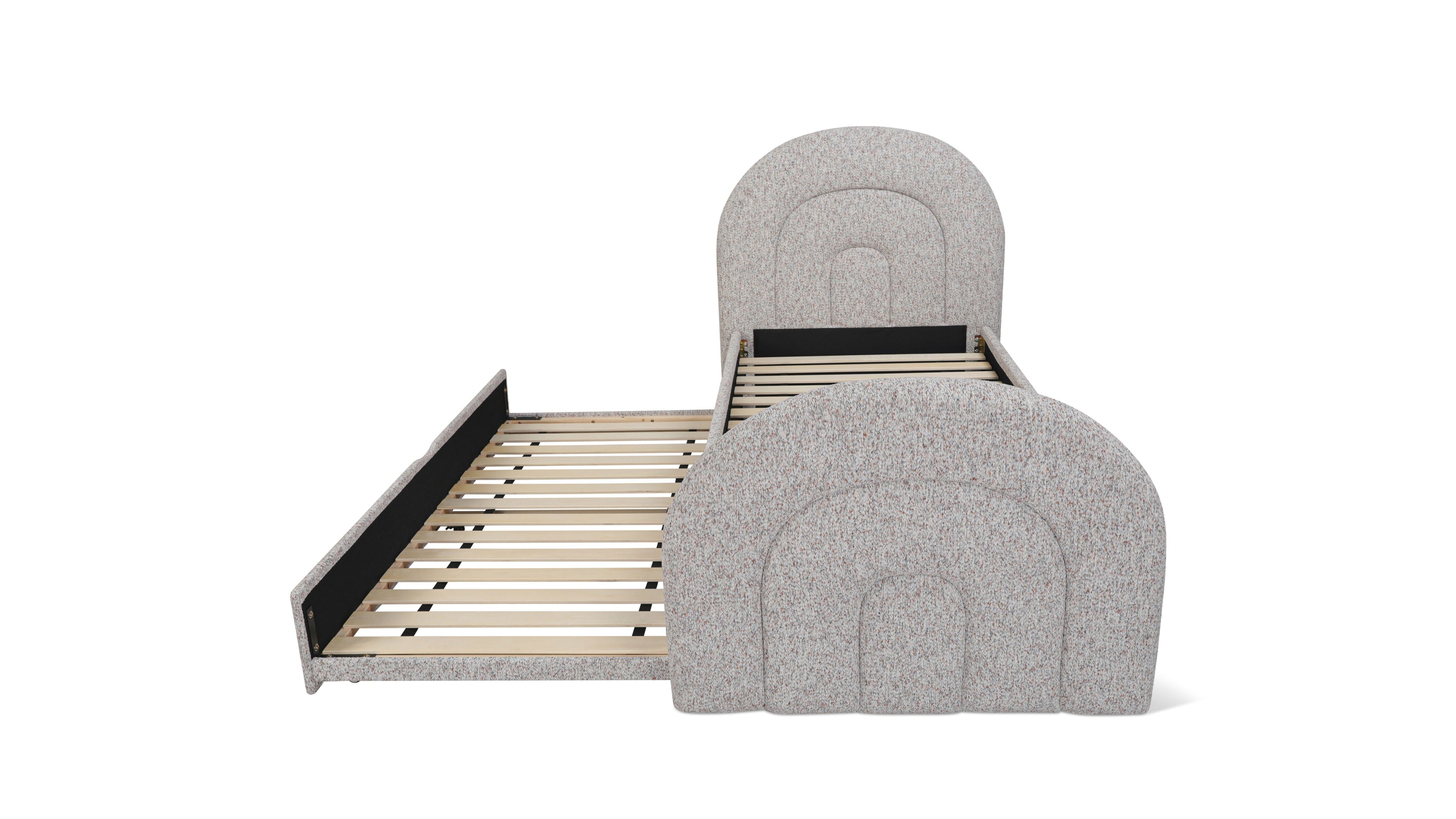 Sunrise Trundle Bed, Twin, Cobble