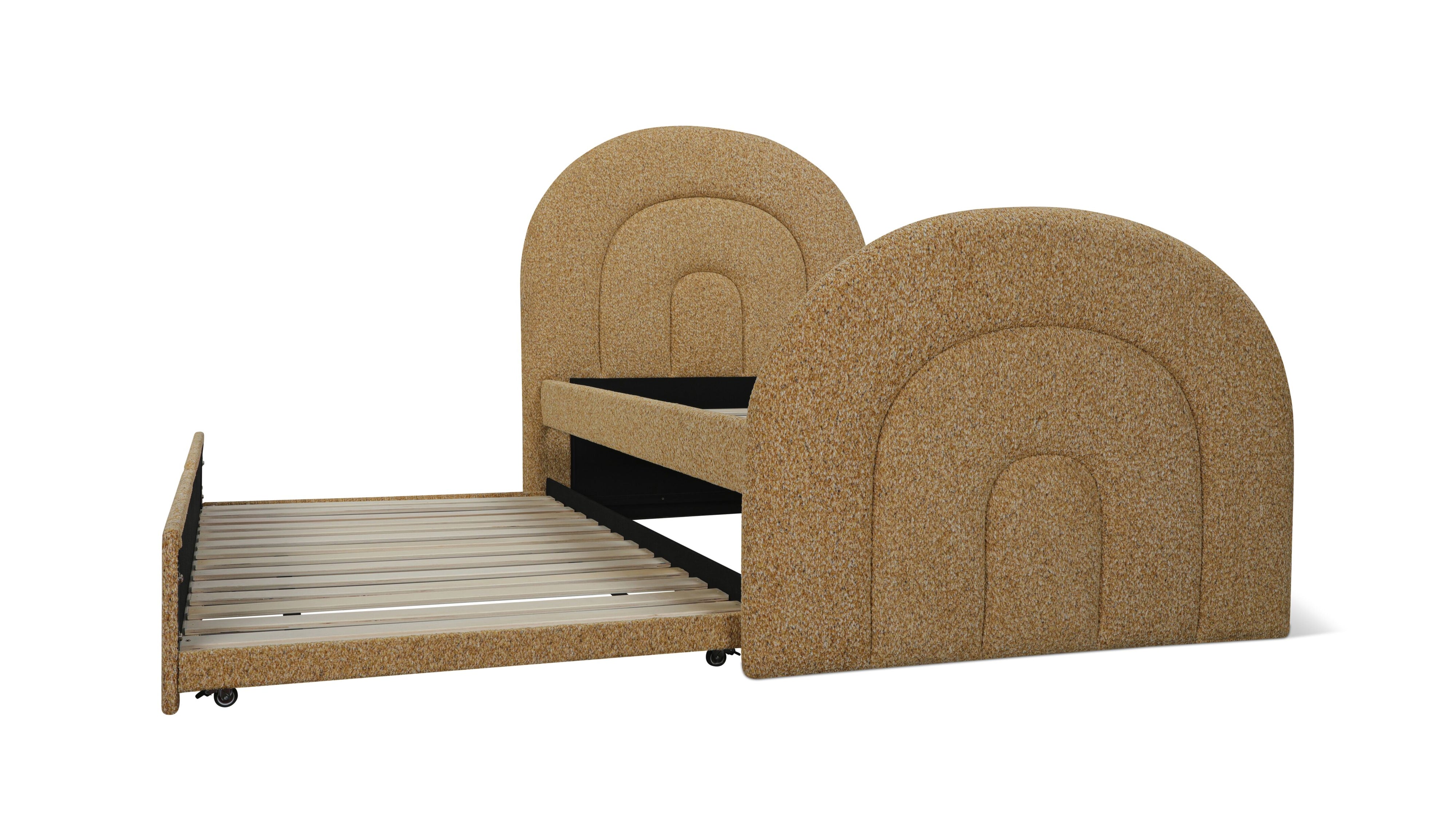 Sunrise Trundle Bed, Twin, Dandelion