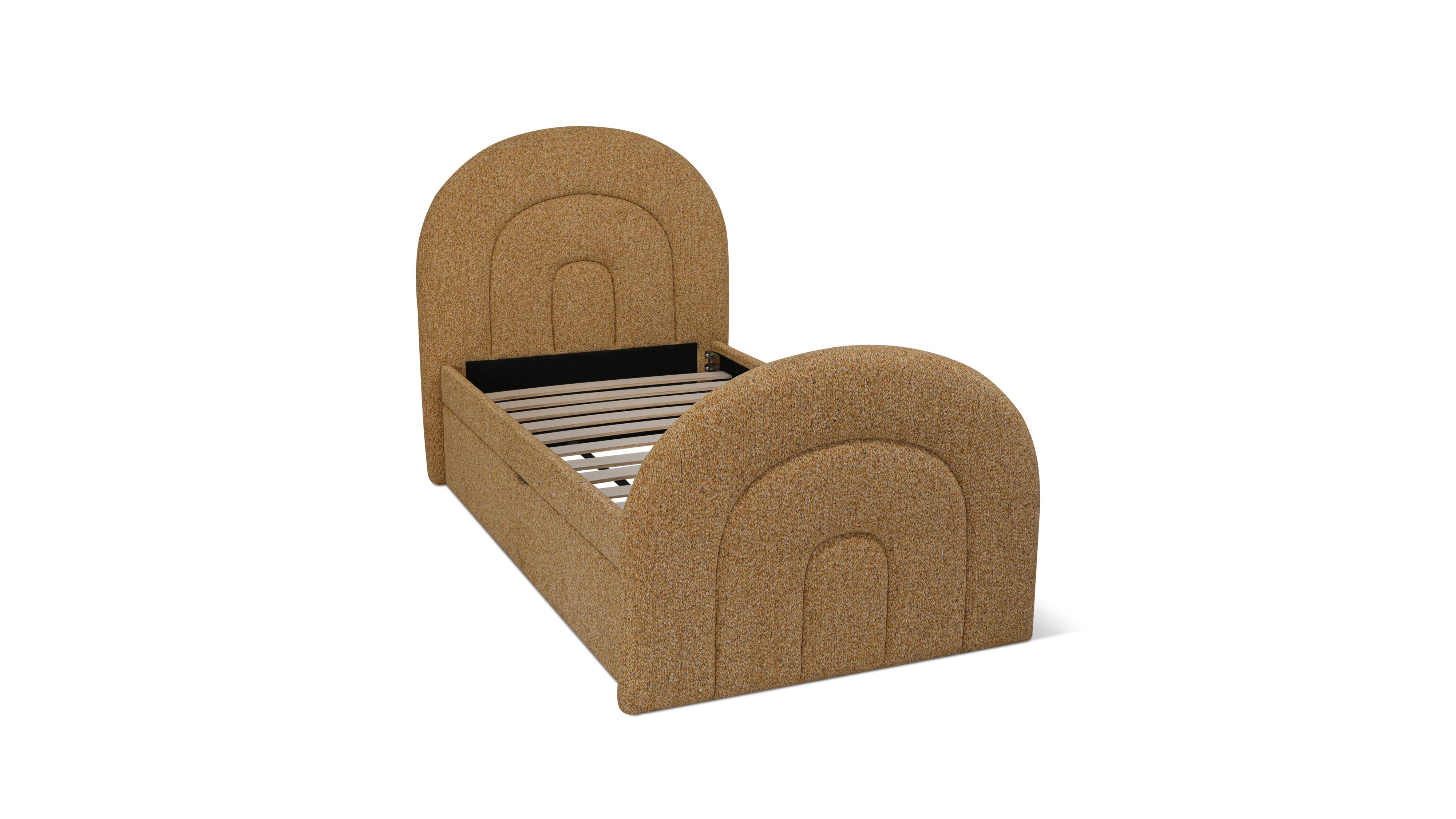 Sunrise Trundle Bed, Twin, Dandelion