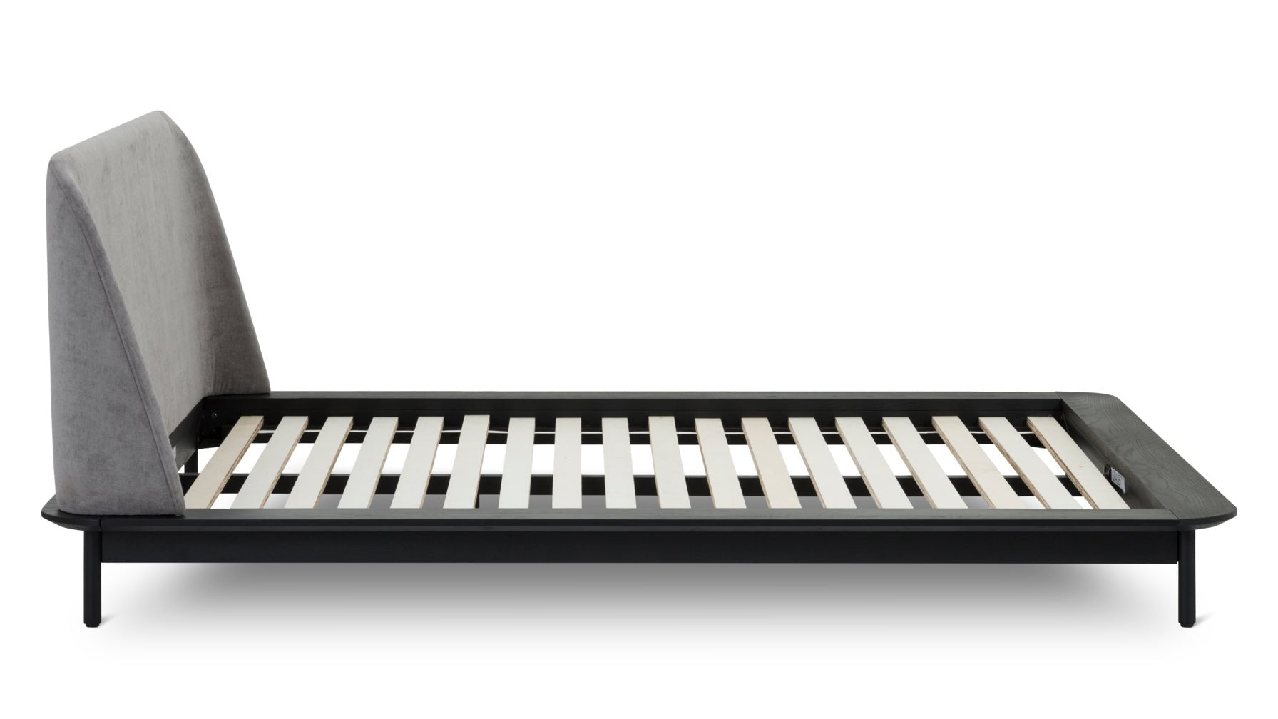 Easy Edge Bed, Queen, Black Oak - Sundays Company CanadaBED-SH-002-002-0