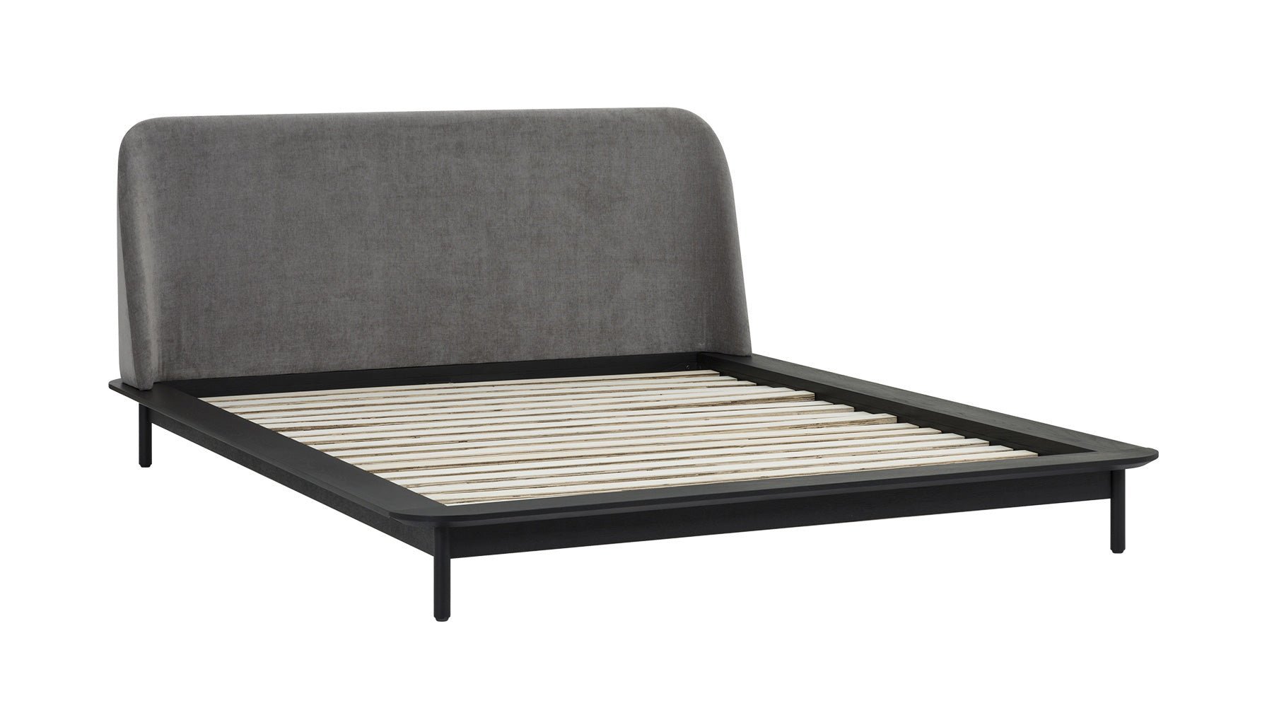Easy Edge Bed, Queen, Black Oak - Sundays Company CanadaBED-SH-002-002-0