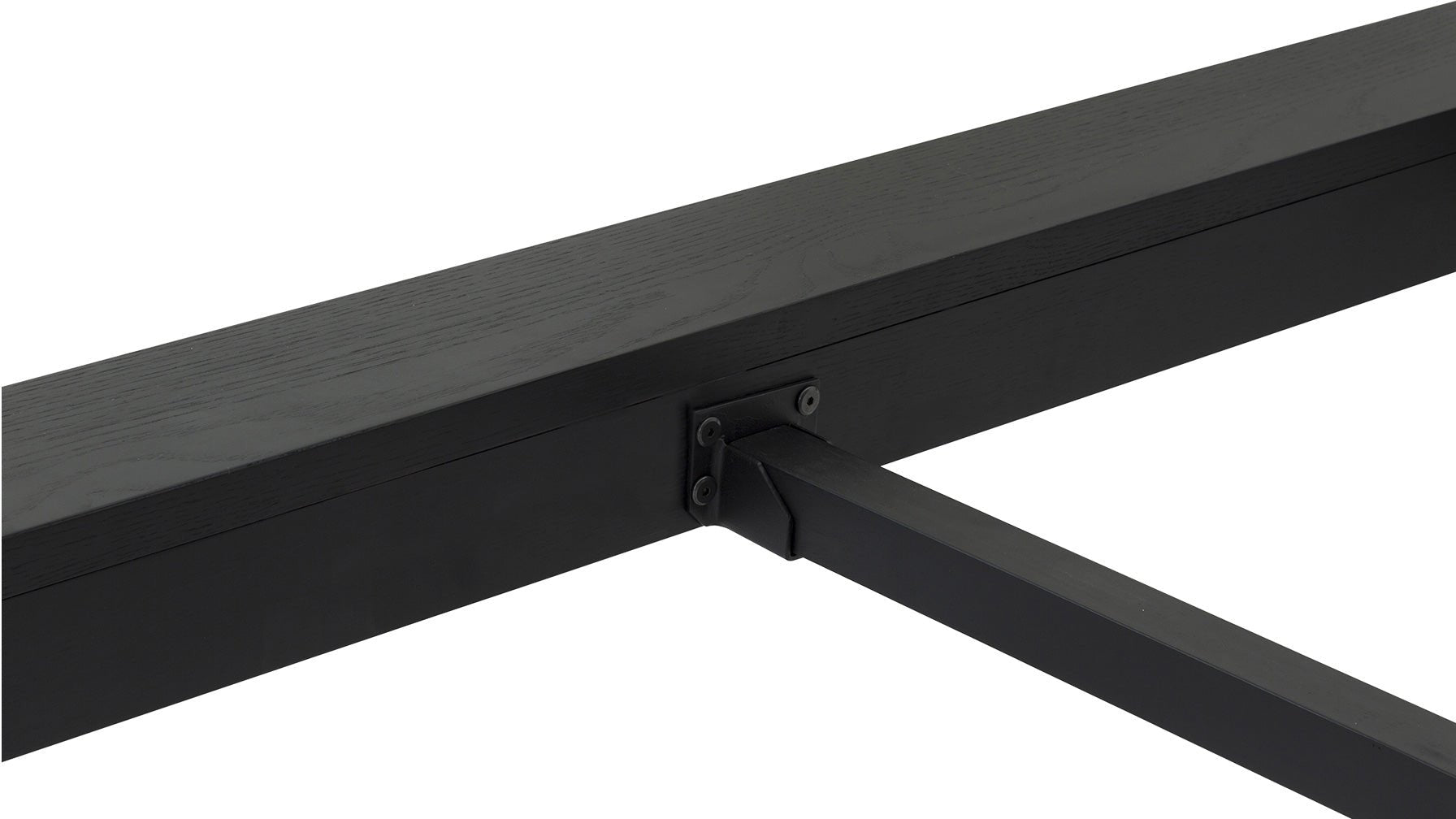 Easy Edge Bed, Queen, Black Oak - Image 8