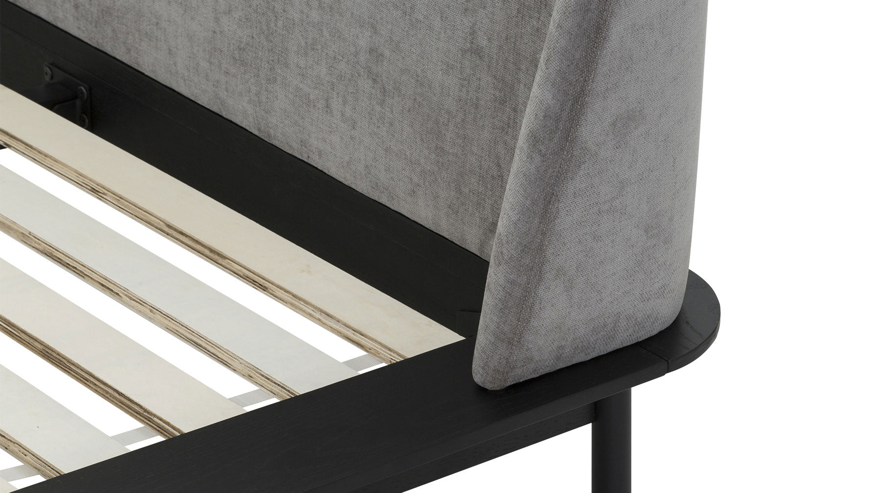 Easy Edge Bed, Queen, Black Oak - Image 10