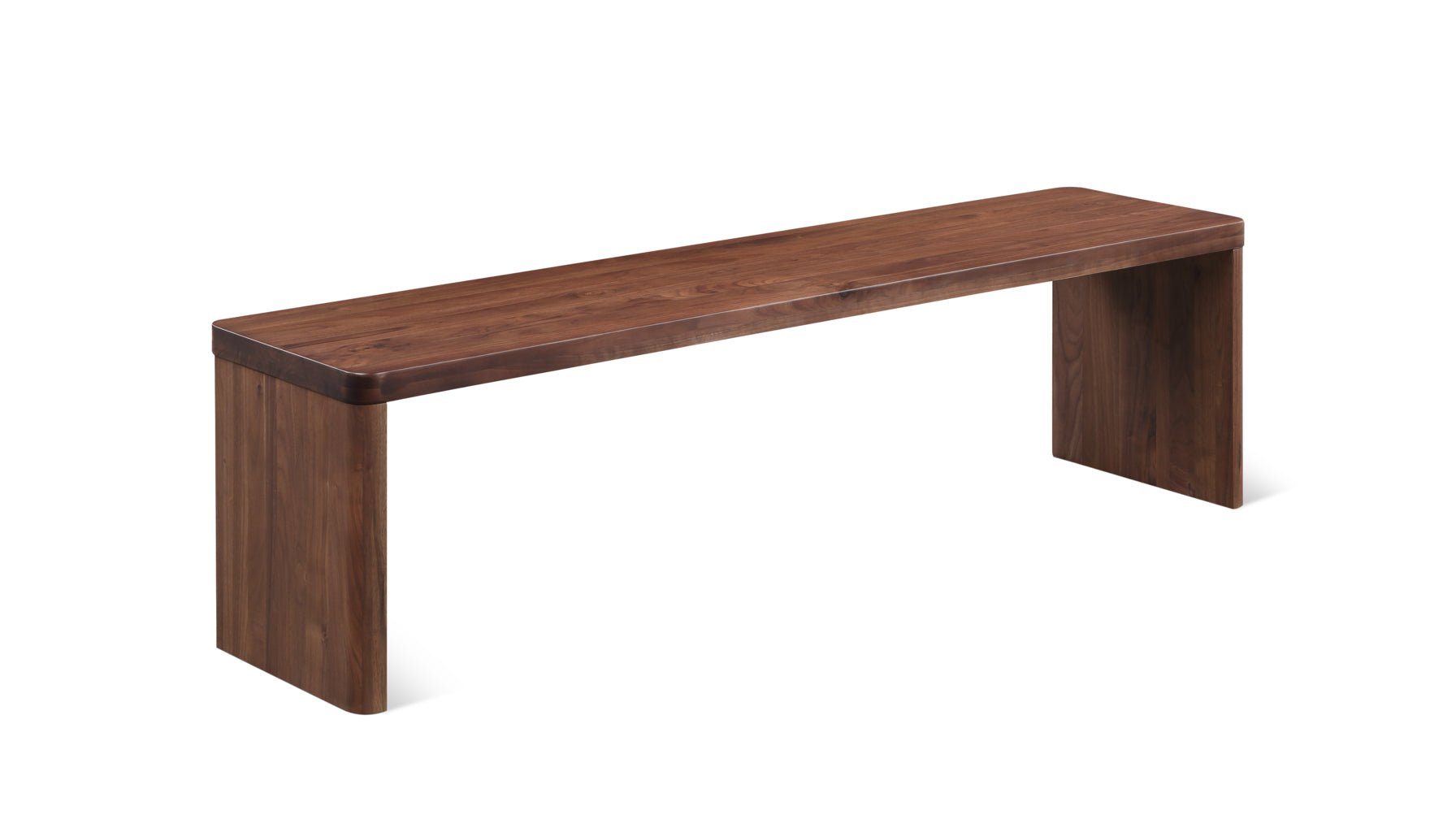 Form Bench, Seats 3, American Walnut - Sundays Company CanadaBEN-BC-001-051