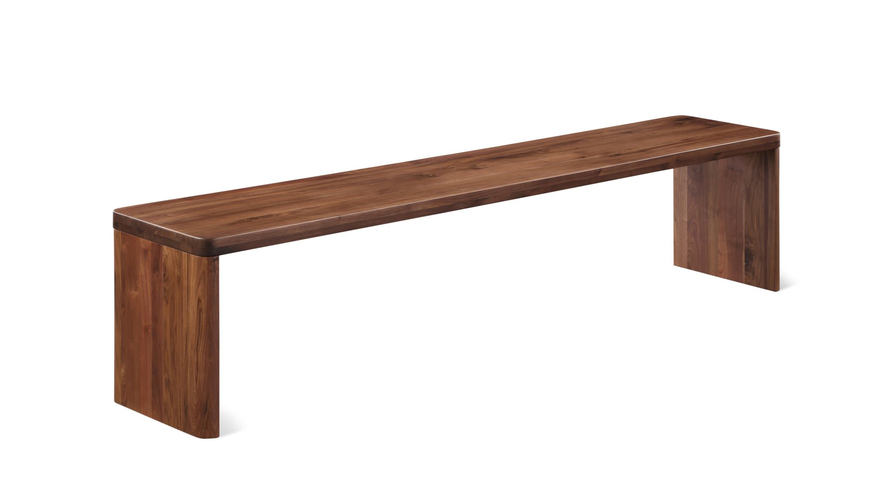 Form Bench, Seats 4, American Walnut - Sundays Company CanadaBEN-BC-002-051