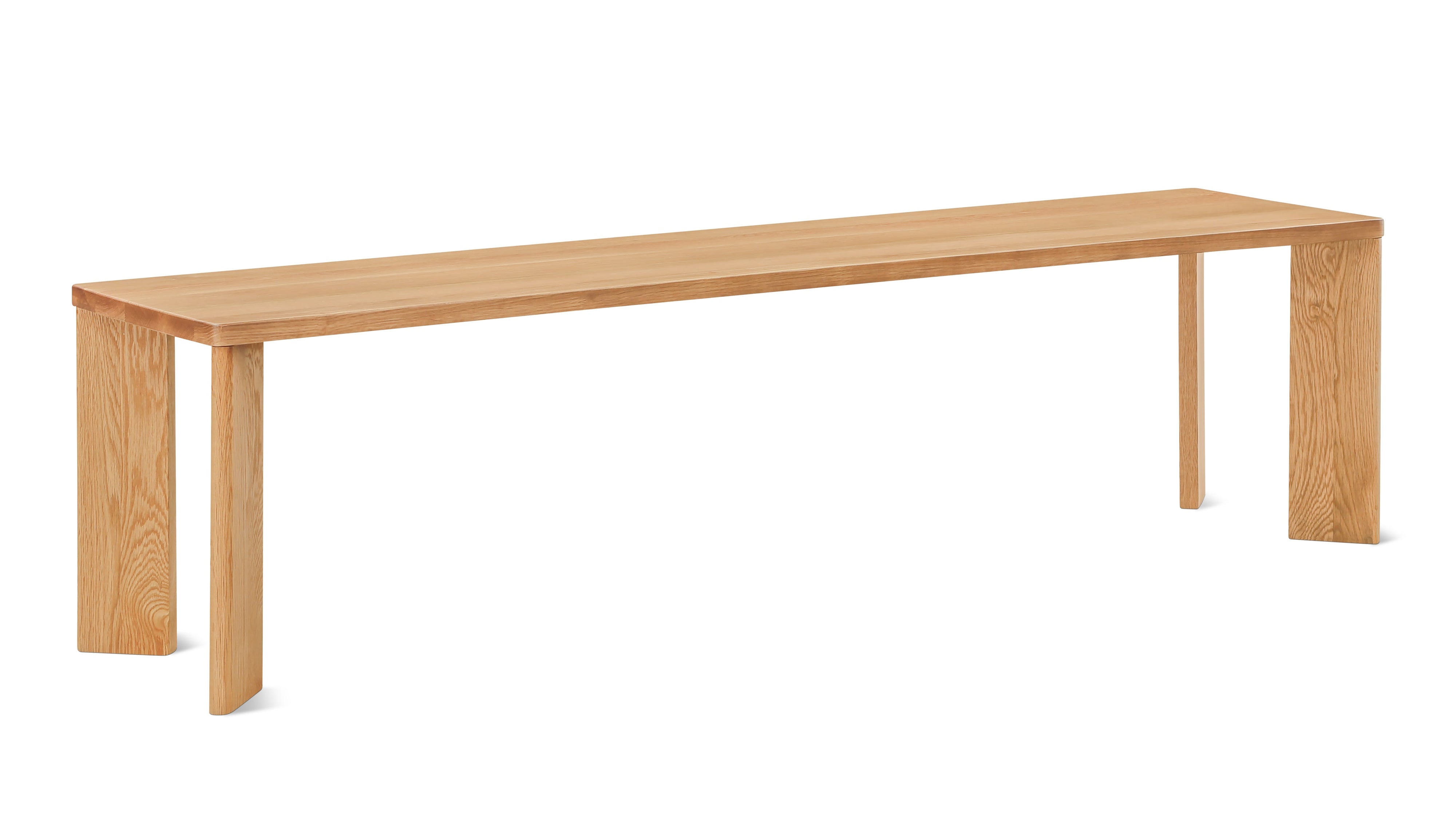 Frame Bench, Seats 3, Oak - Image 1