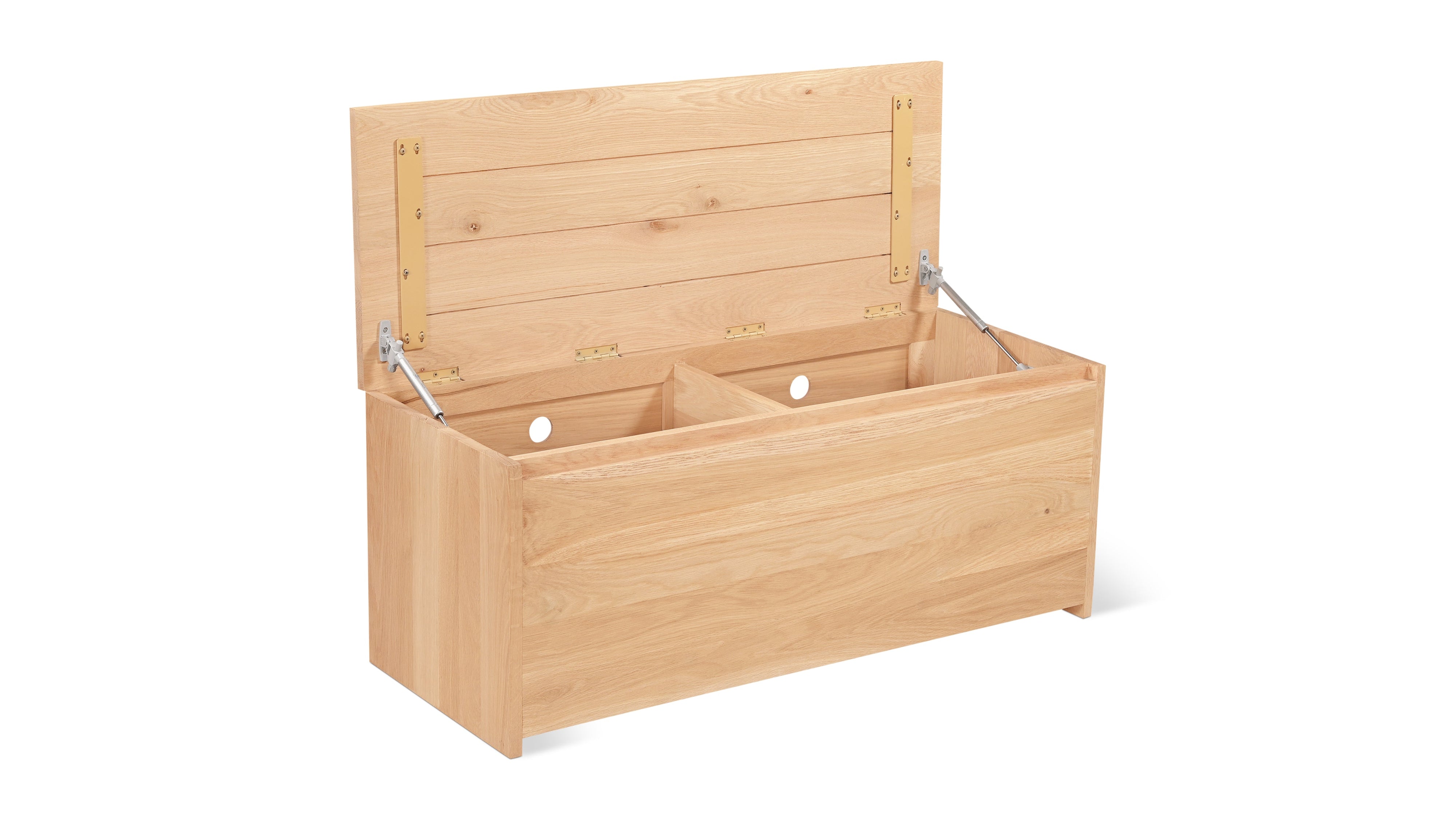 Everyday Storage Bench, Oak - Image 15