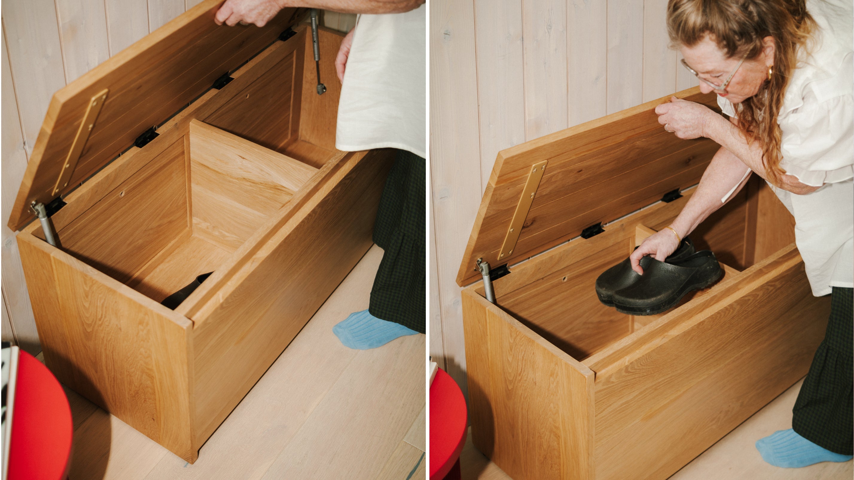 Everyday Storage Bench, Oak - Image 14