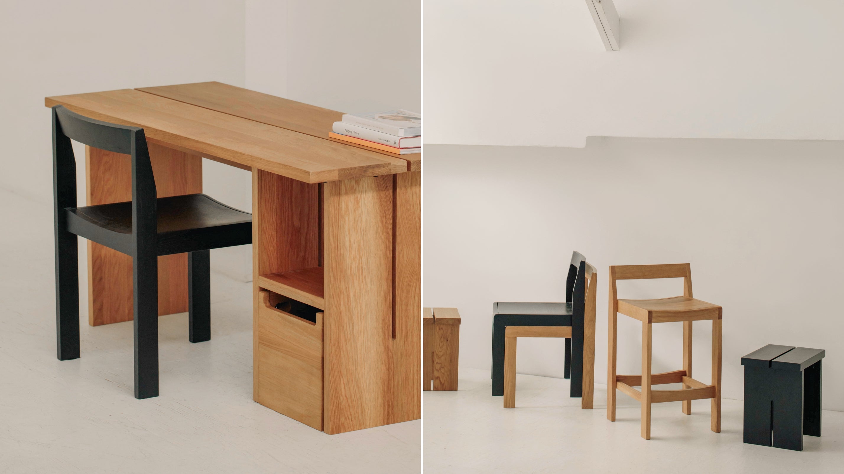 Plane Dining Chair (Set of Two), Black Oak - Image 4