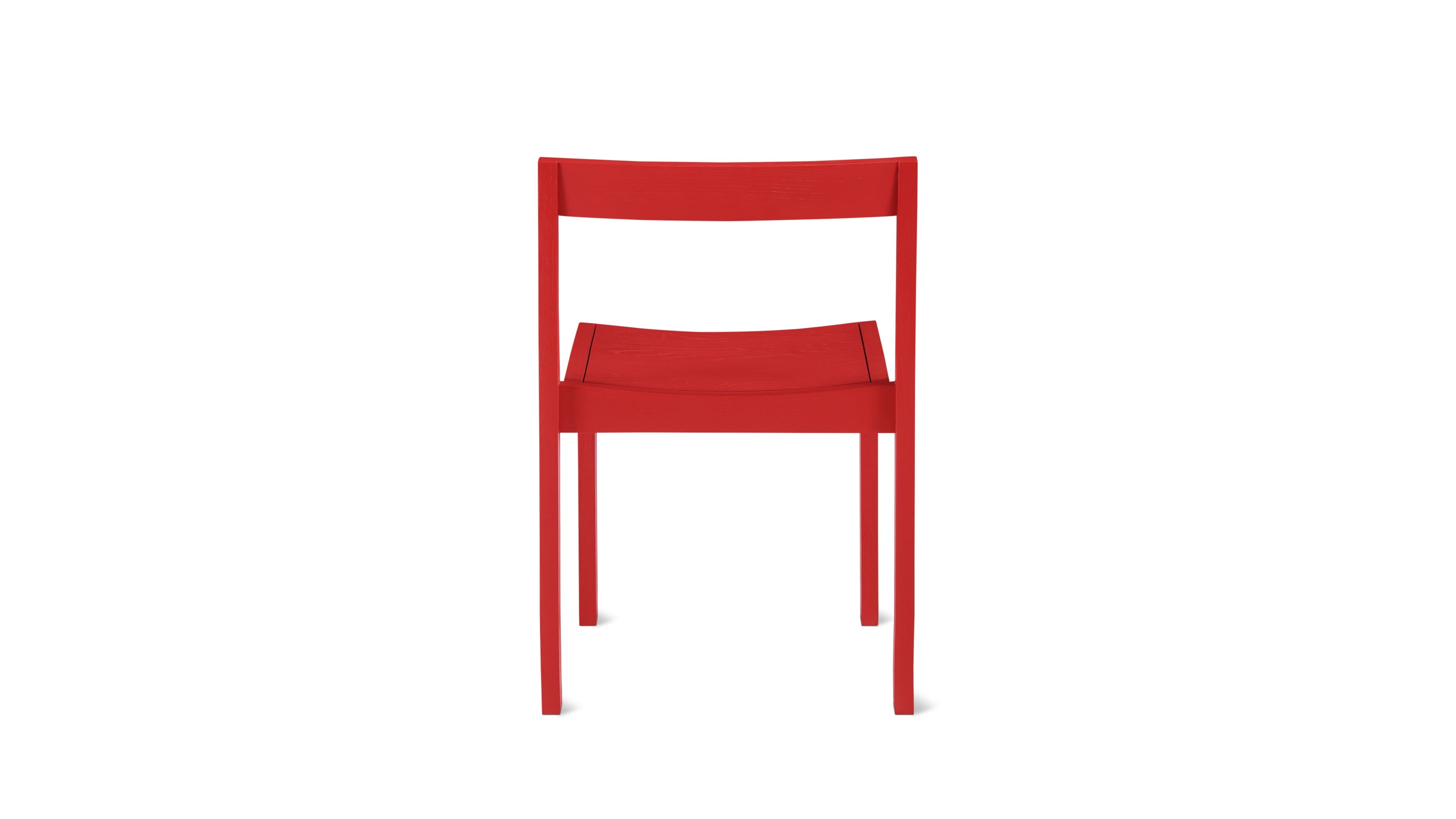 Plane Dining Chair (Set of Two), Poppy