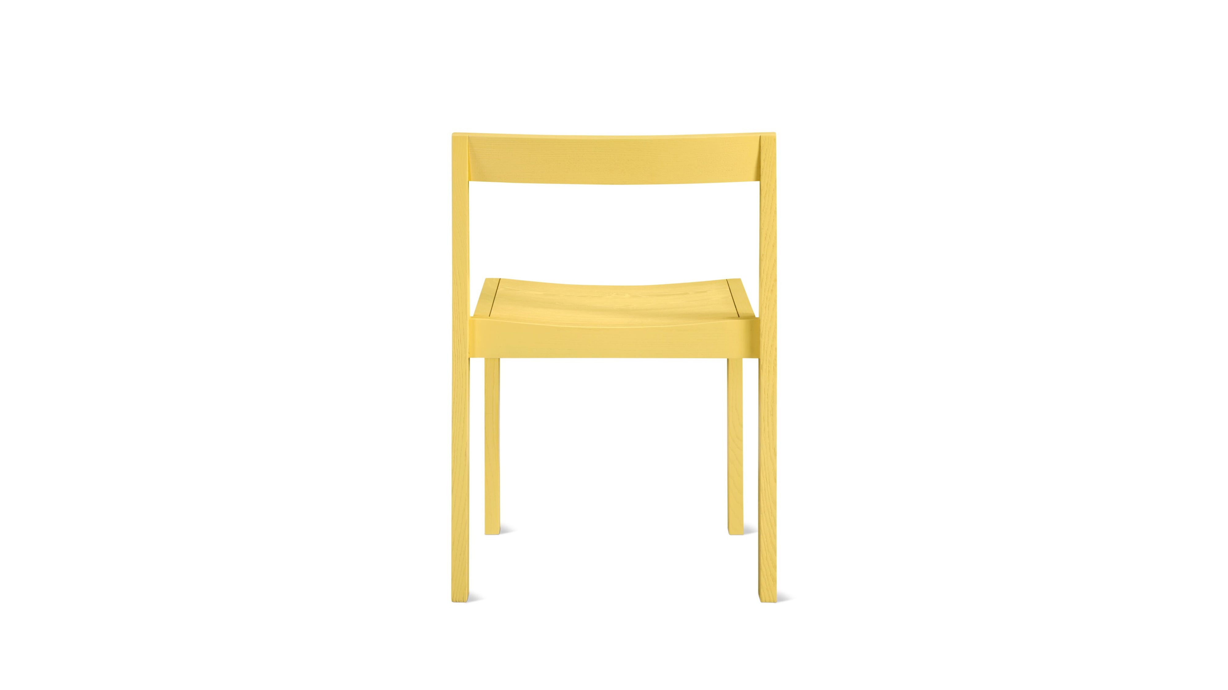 Plane Dining Chair (Set of Two), Lemon