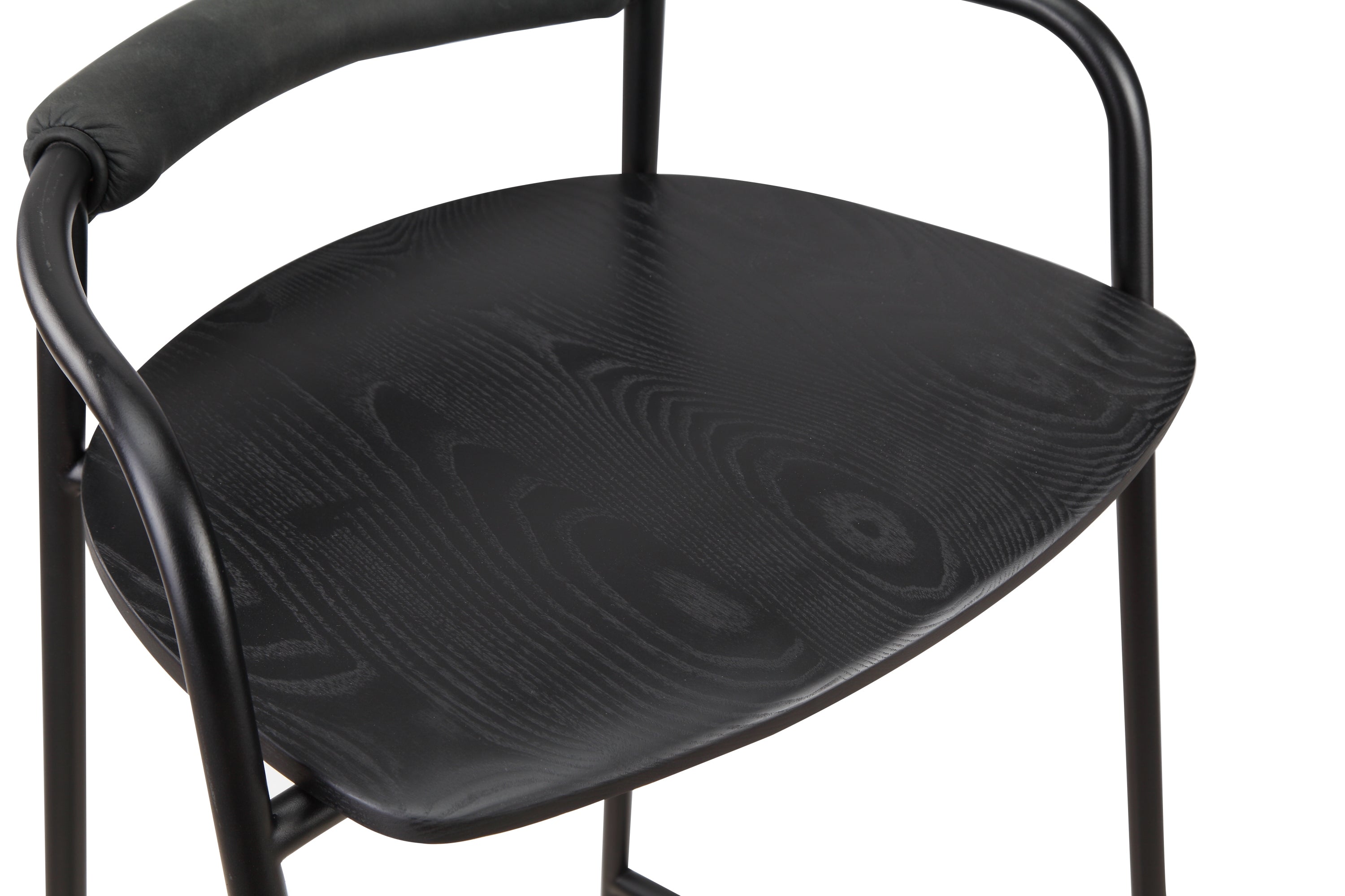 Slow Mornings Stool, Counter, Black/Black Metal - Image 6