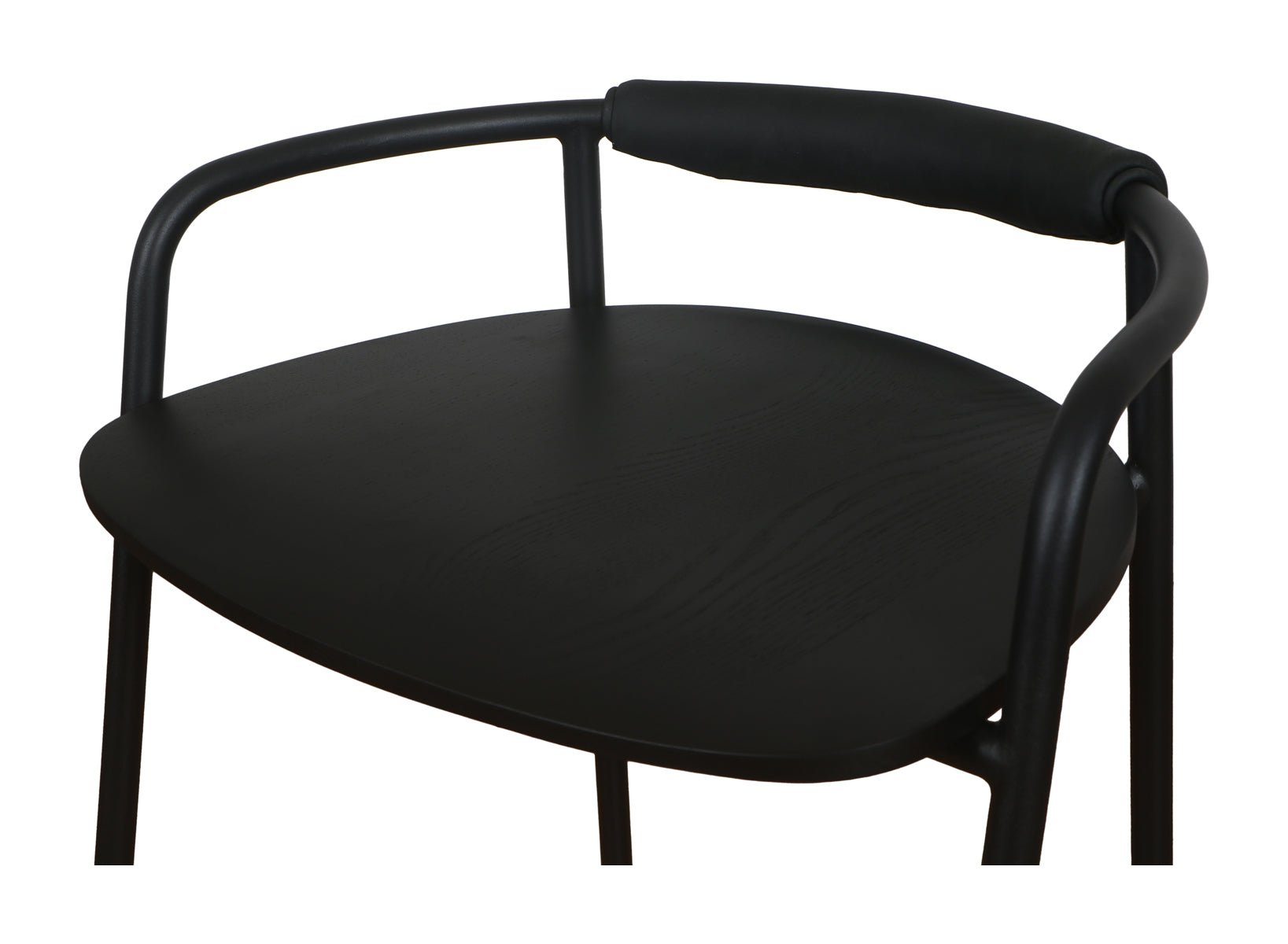 Slow Mornings Stool, Bar, Black/Black Metal - Image 11