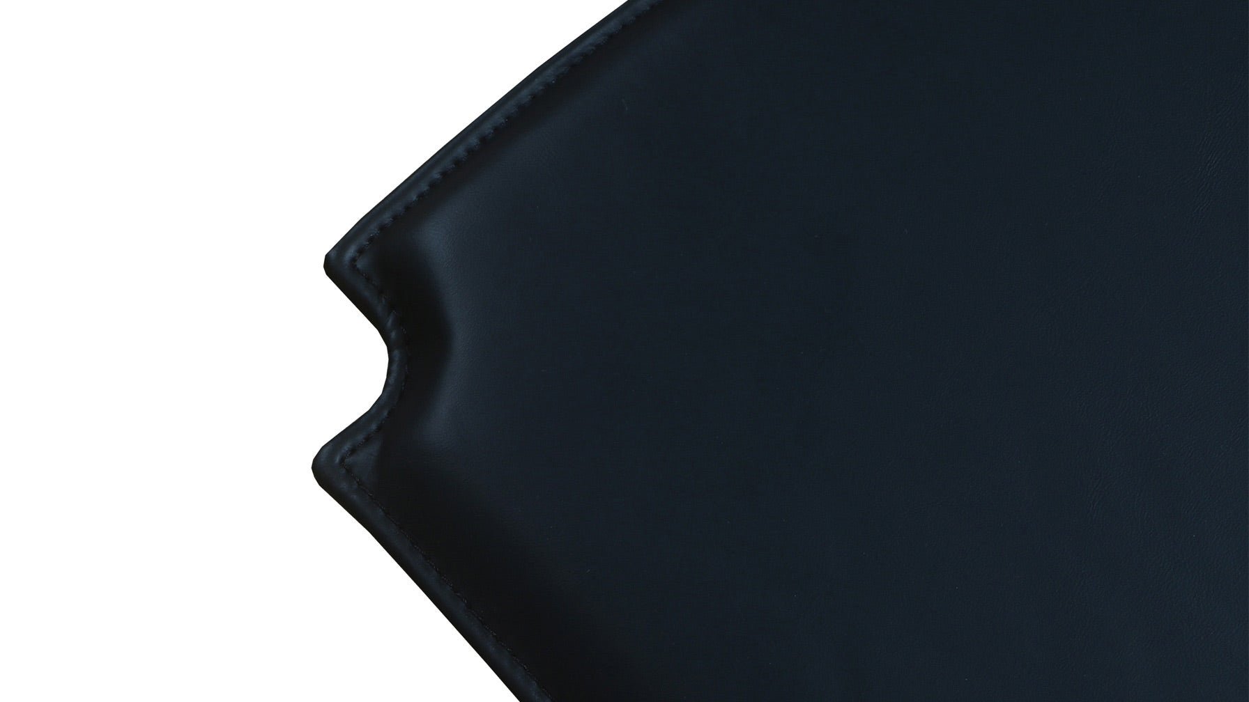 Seat Cushion - Tuck In Dining Chair, Black - Image 8