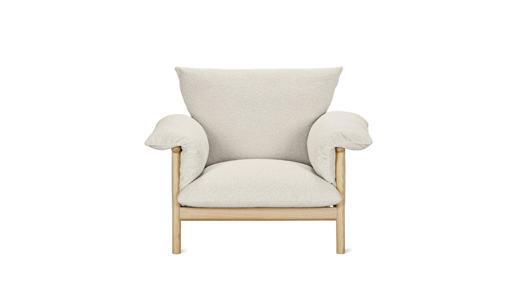Pillow Talk Lounge Chair, Warm Frost - Sundays CompanyCHA - EW - 043 - 005