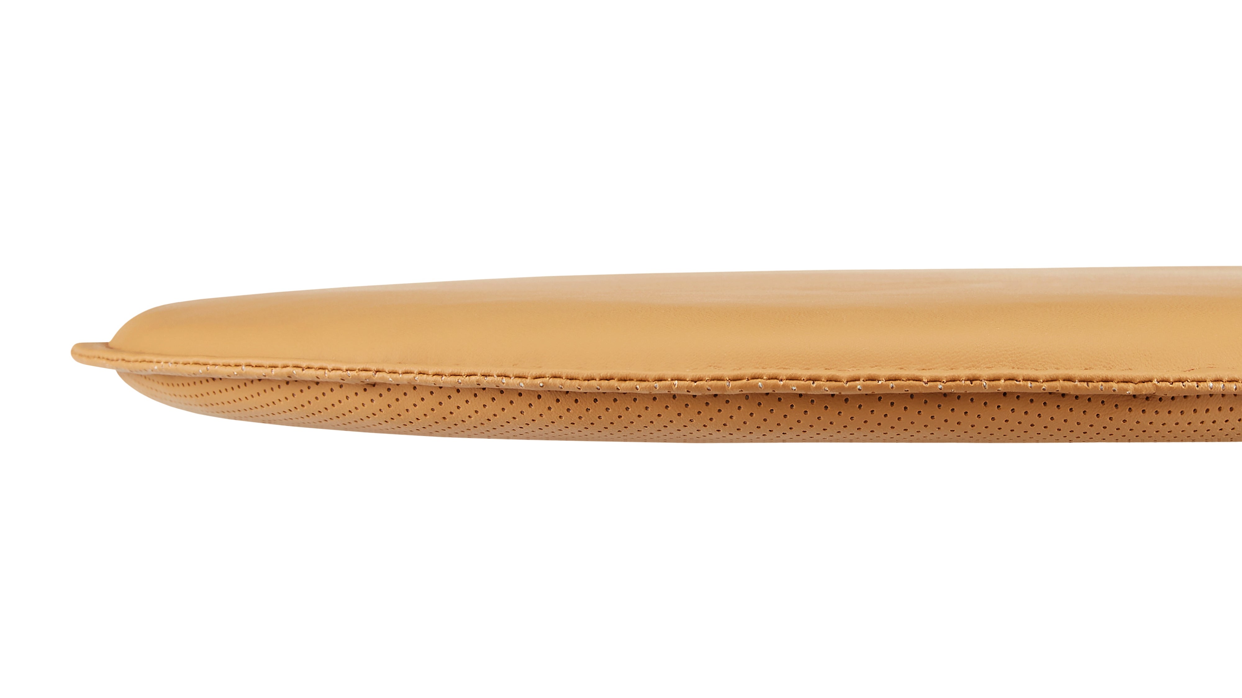 Round Seat Cushion, Cognac
