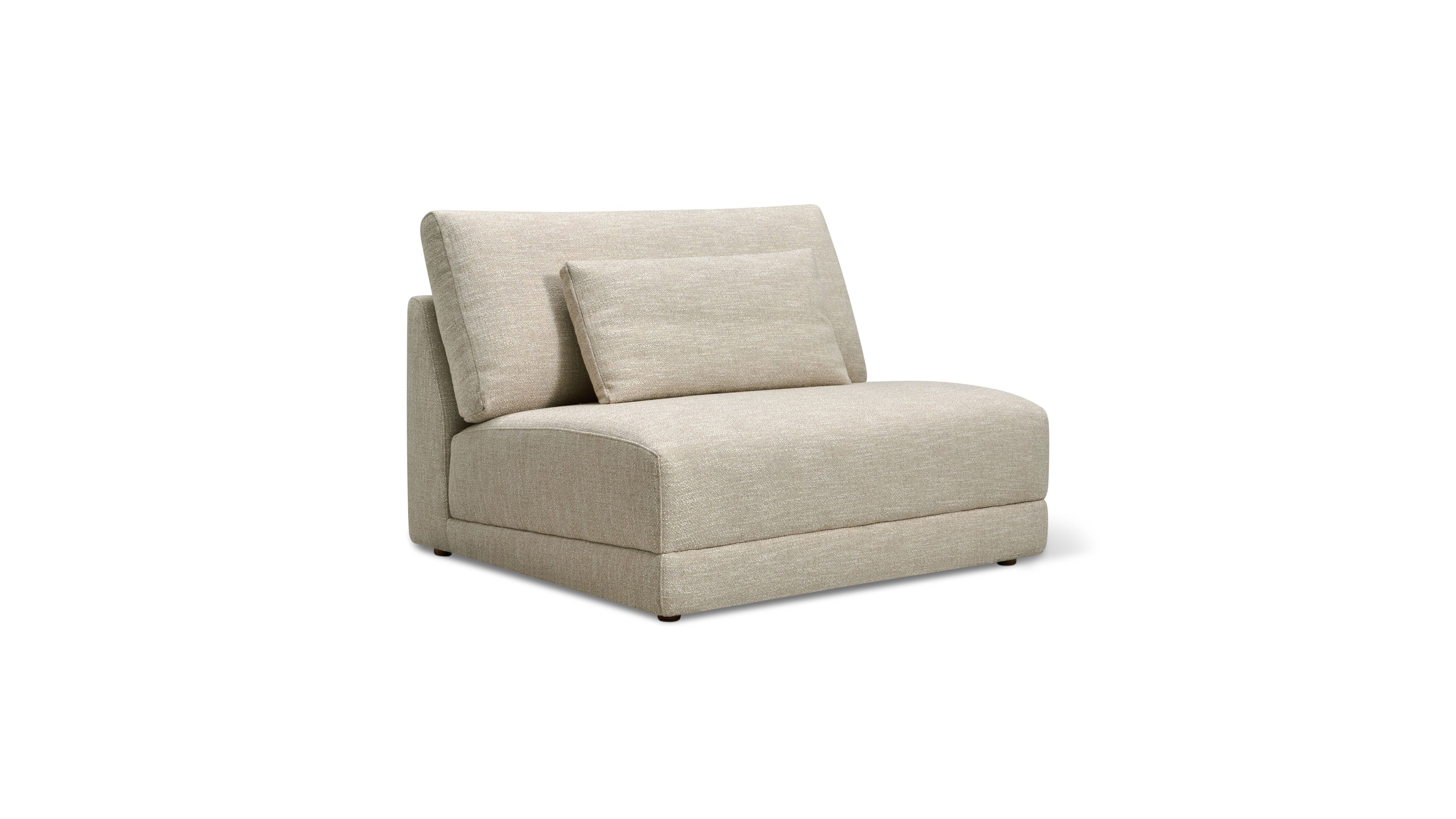 Wind Down Armless Chair, Flax - Image 6
