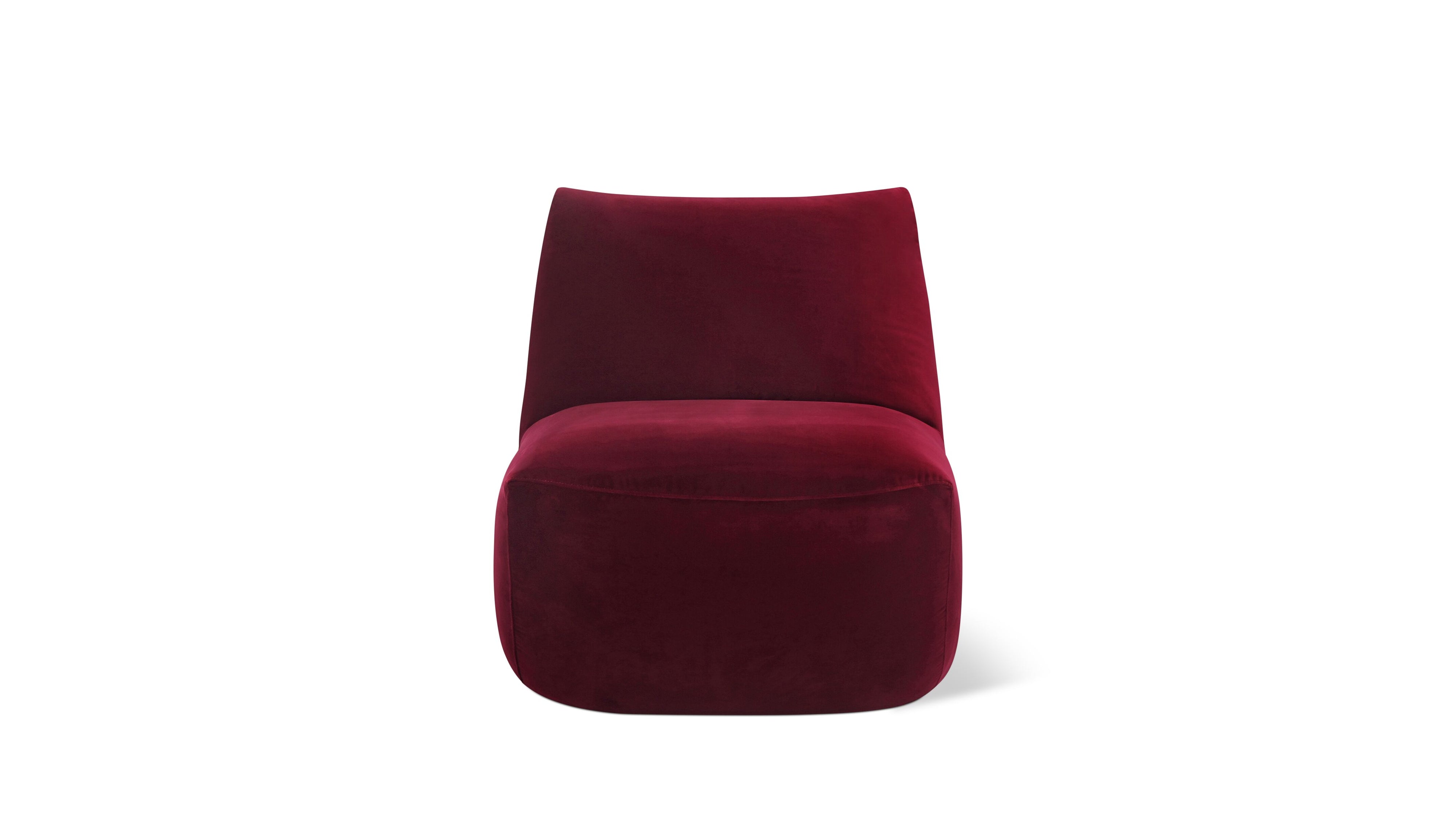 Close To You Lounge Chair, Bordeaux