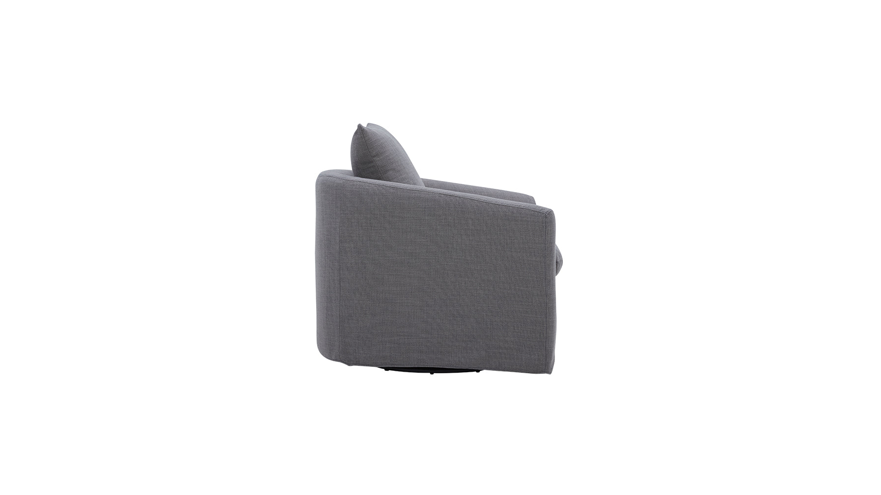 Sink In Swivel Lounge Chair, Slate - Image 10
