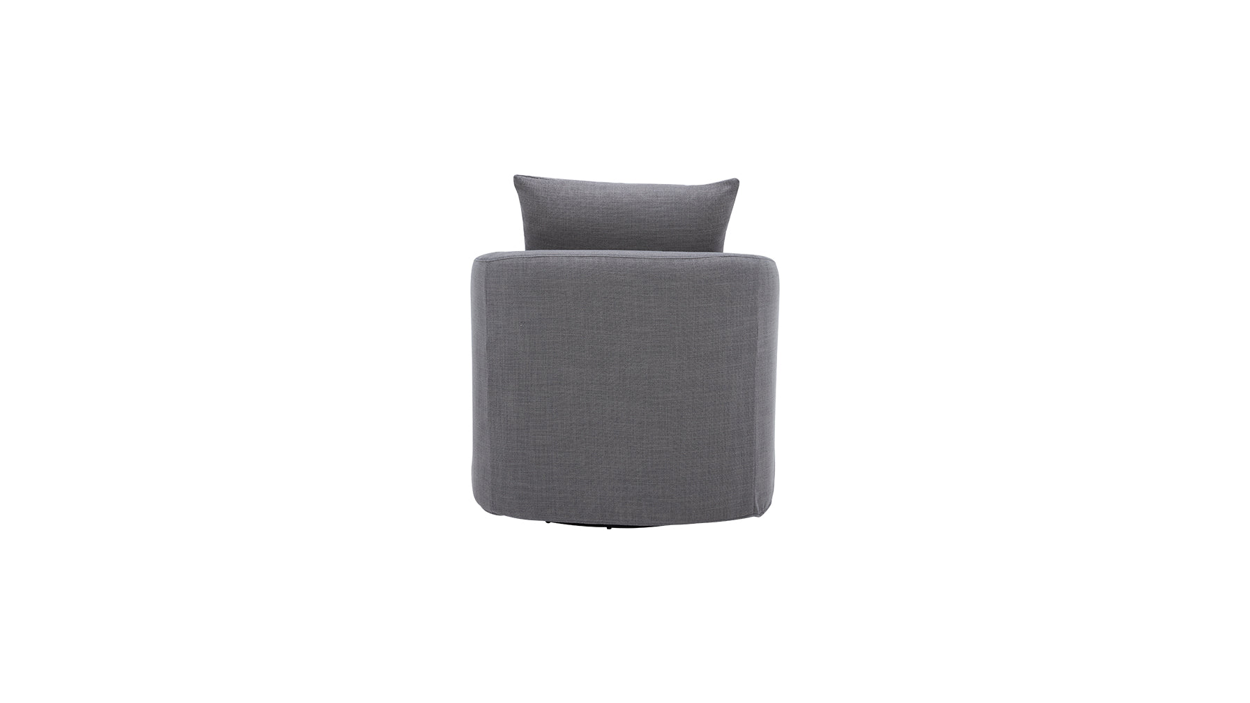 Sink In Swivel Lounge Chair, Slate - Image 10