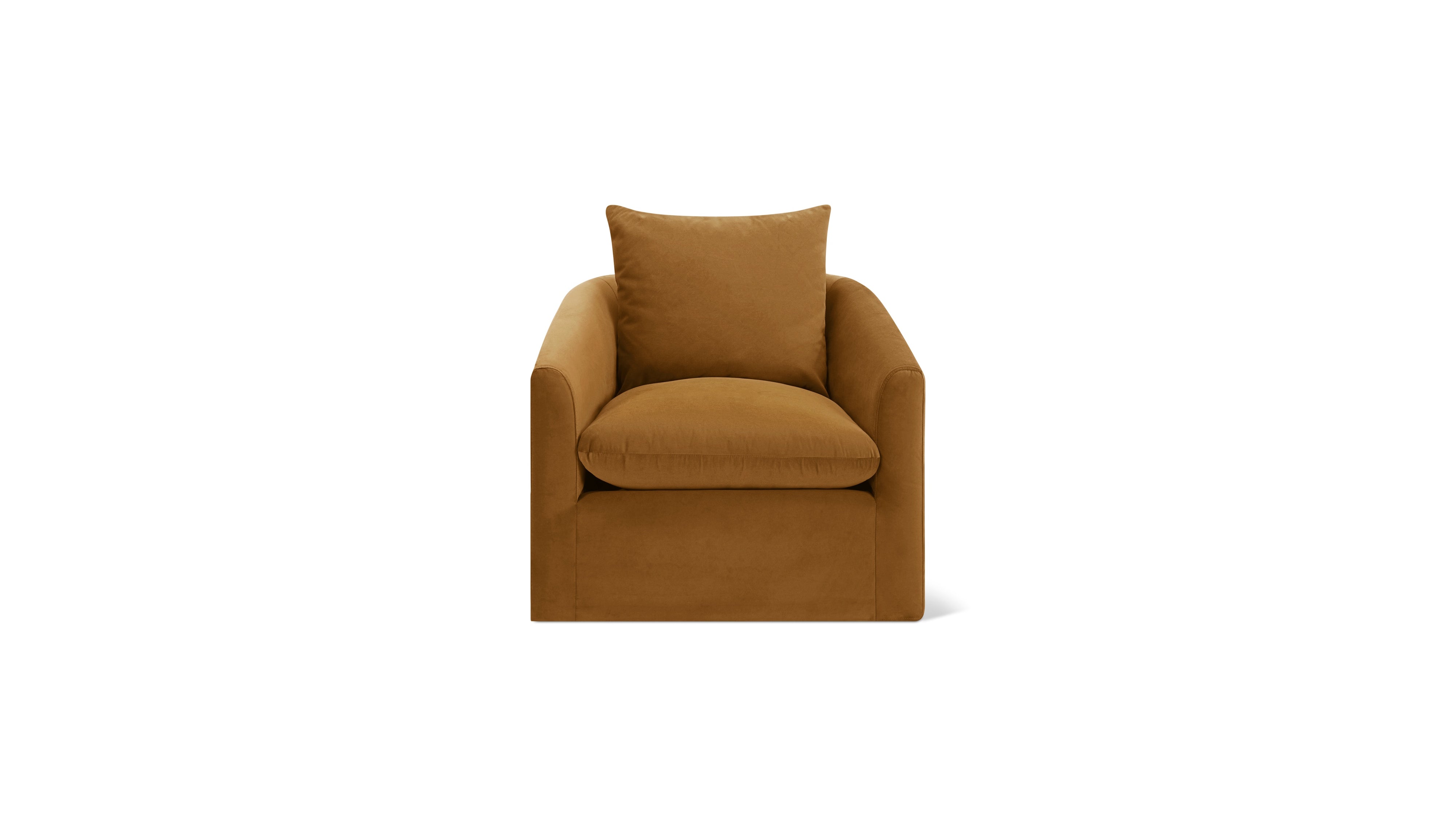Sink In Swivel Lounge Chair, Honeycomb