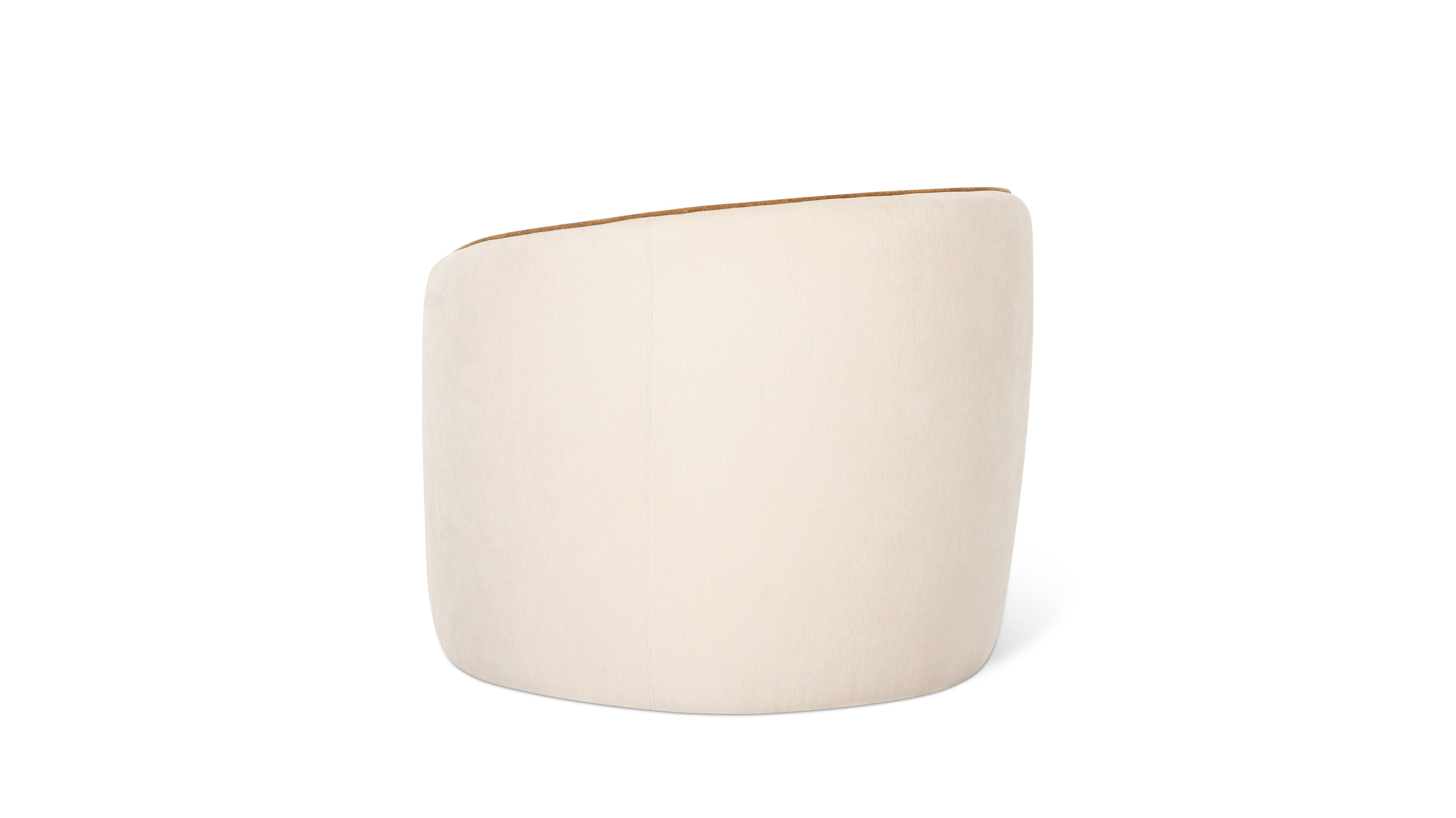 In the Groove Lounge Chair, Almond - Image 7