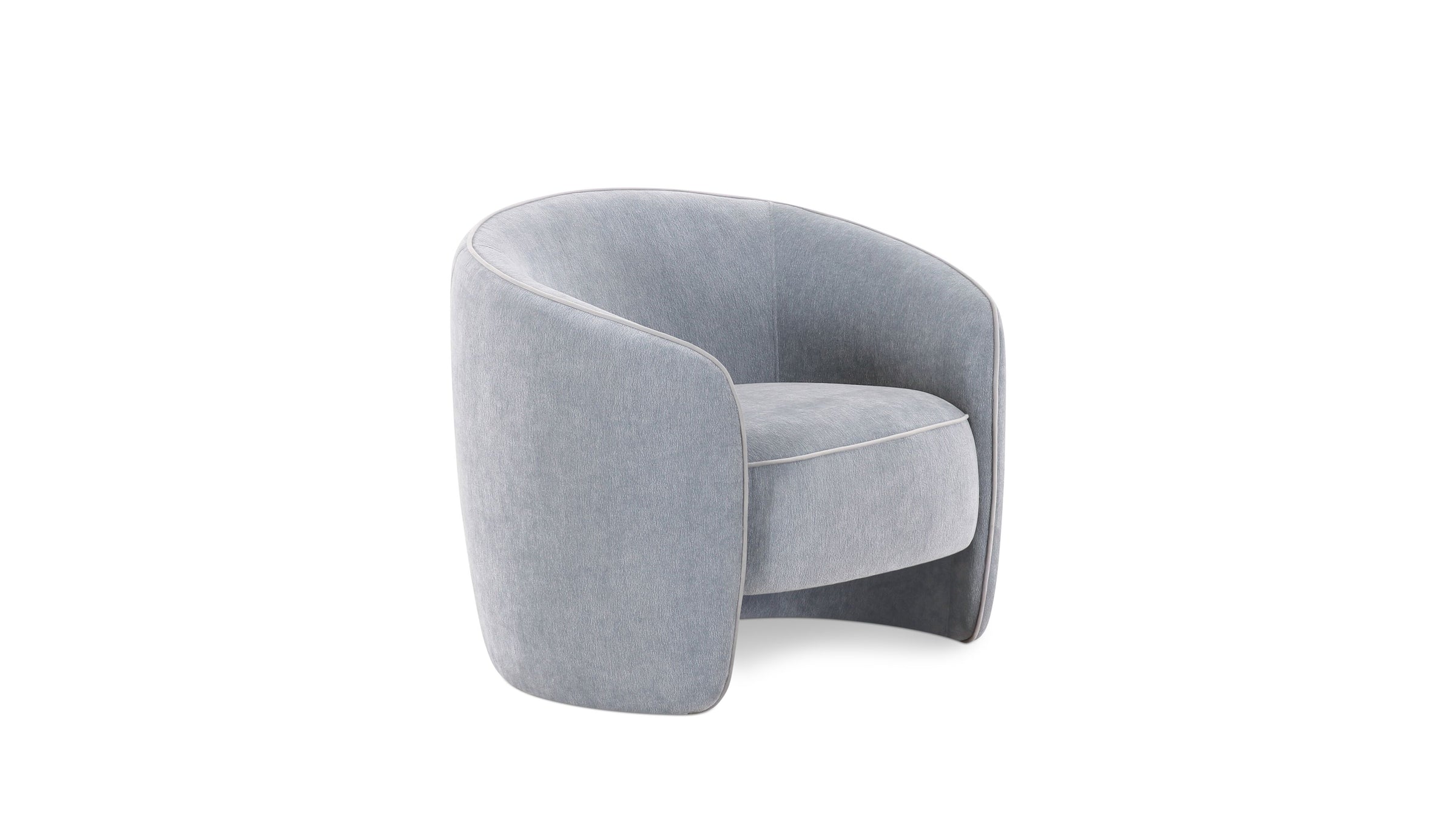 In the Groove Lounge Chair, Bluebell