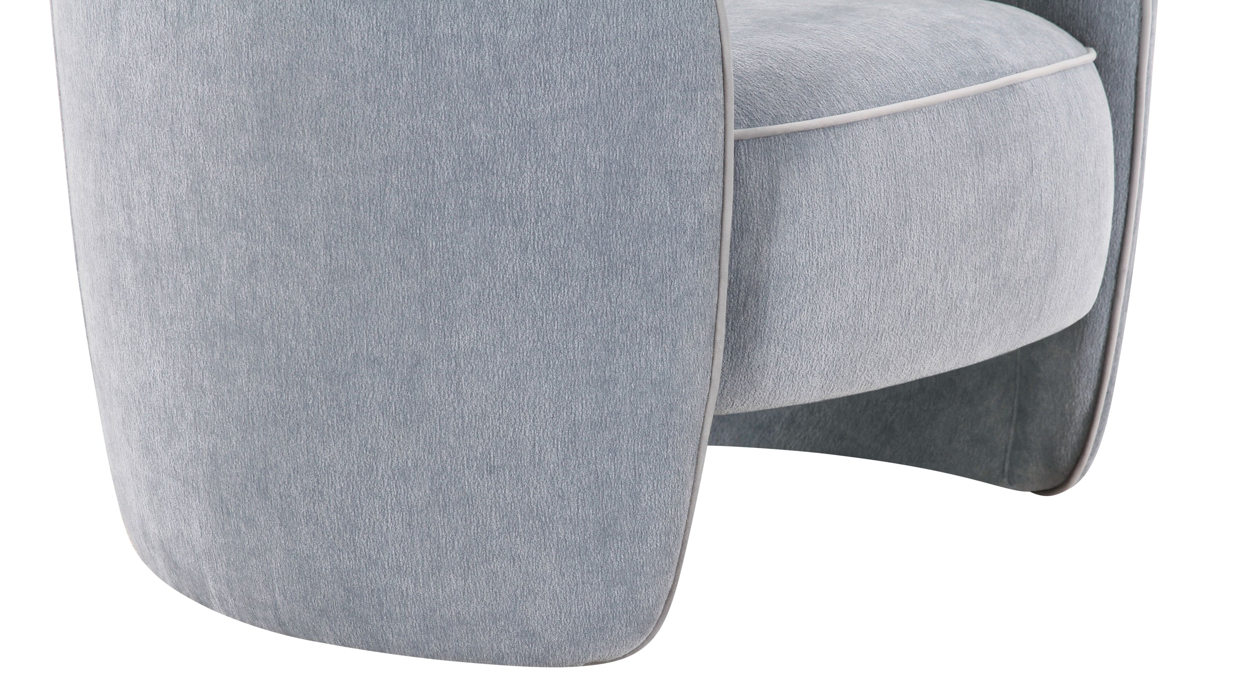 In the Groove Lounge Chair, Bluebell