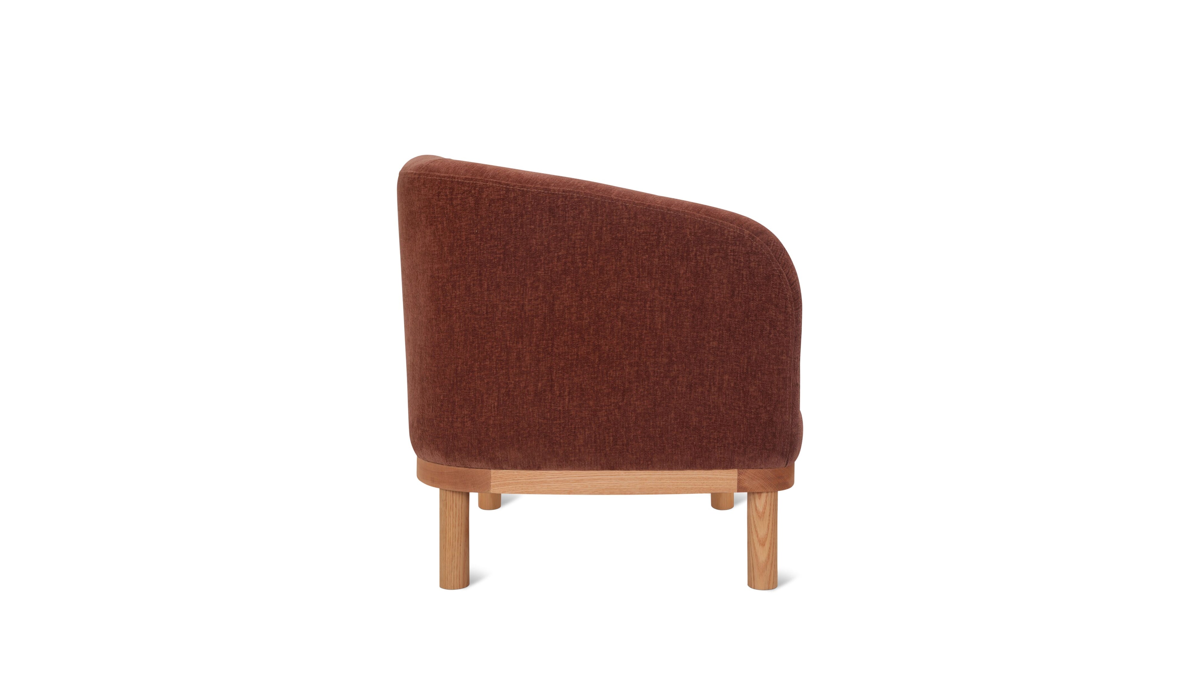 Smooth Moves Lounge Chair, Toffee