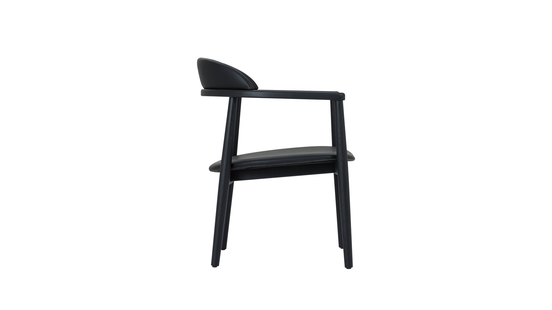 Count On Me Lounge Chair, Black Oak/Black - Image 12
