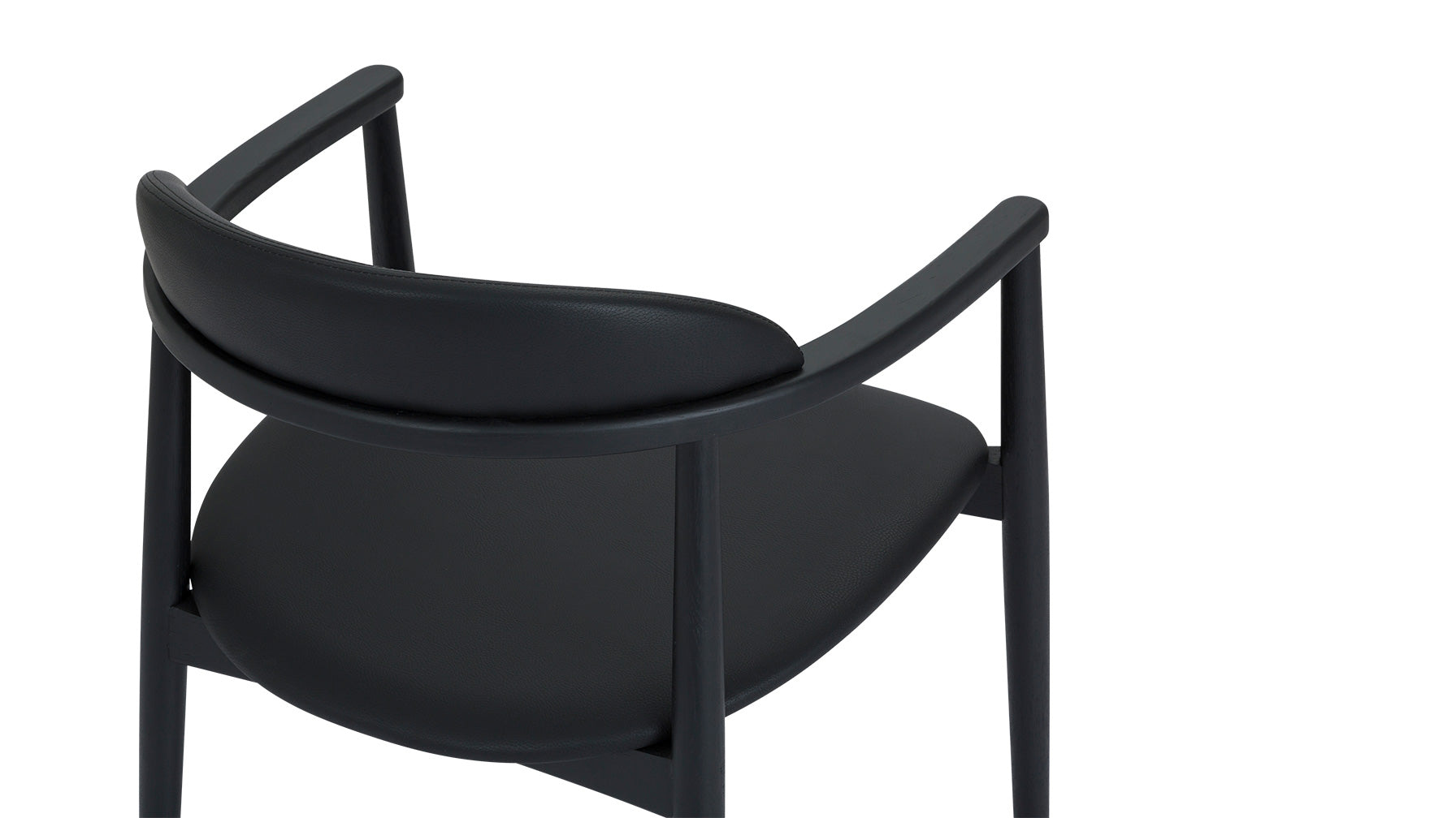 Count On Me Lounge Chair, Black Oak/Black - Image 9