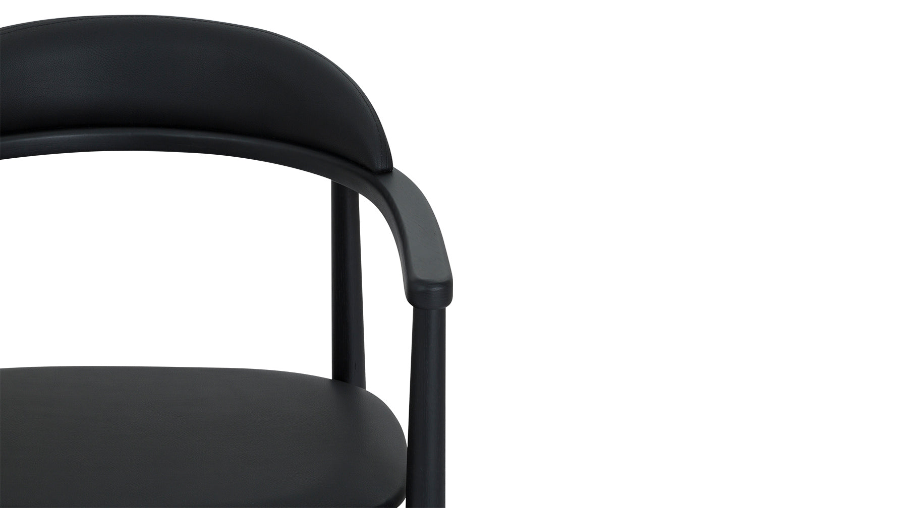 Count On Me Lounge Chair, Black Oak/Black - Image 10