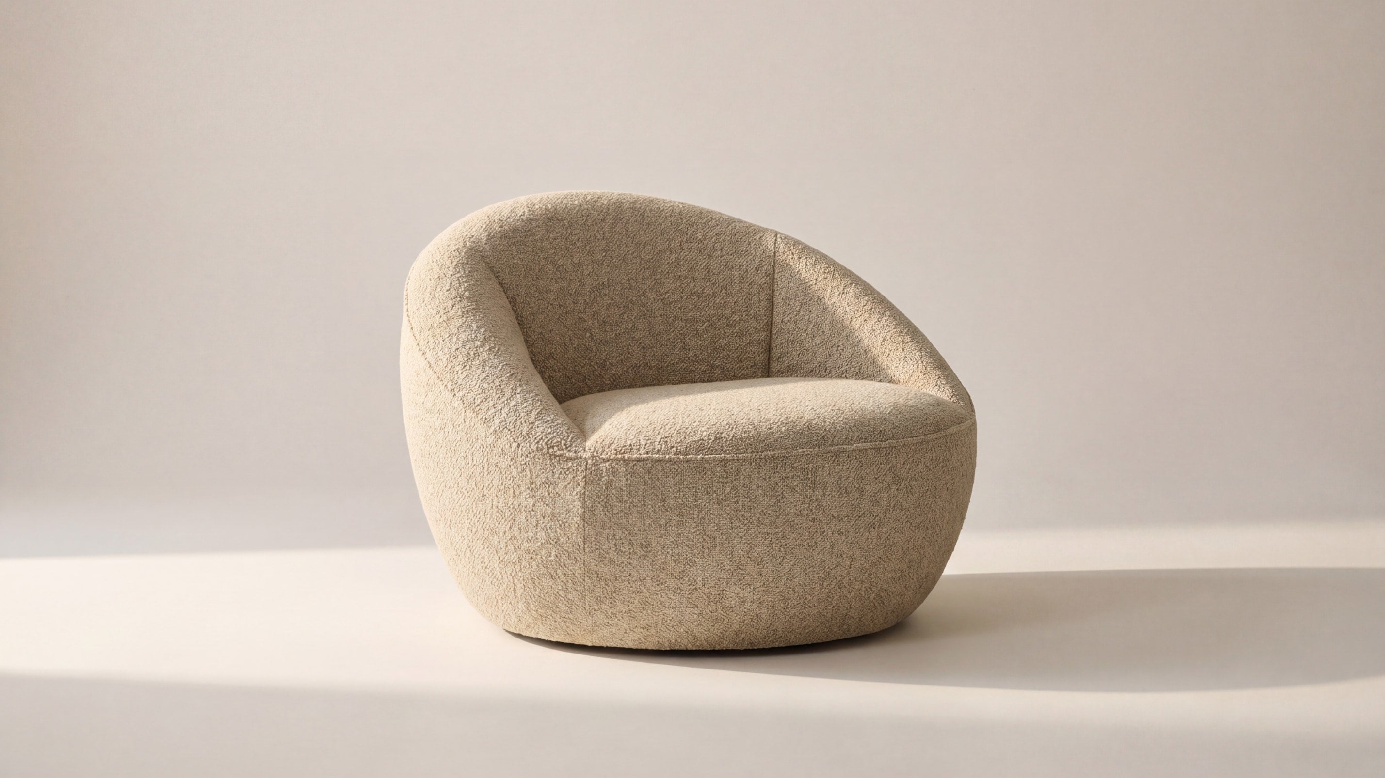 Round Trip Swivel Lounge Chair, Barley