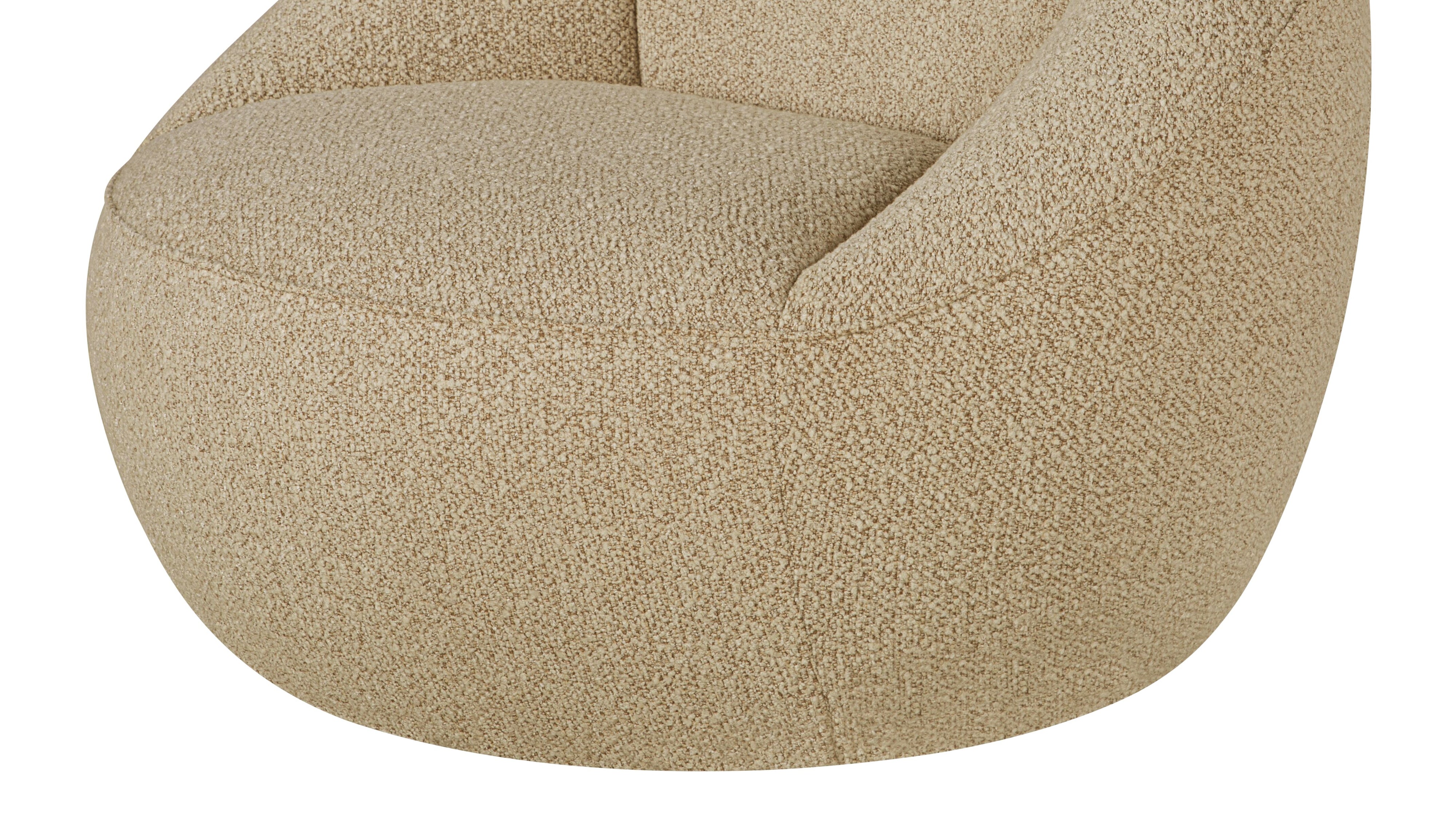 Round Trip Swivel Lounge Chair, Barley