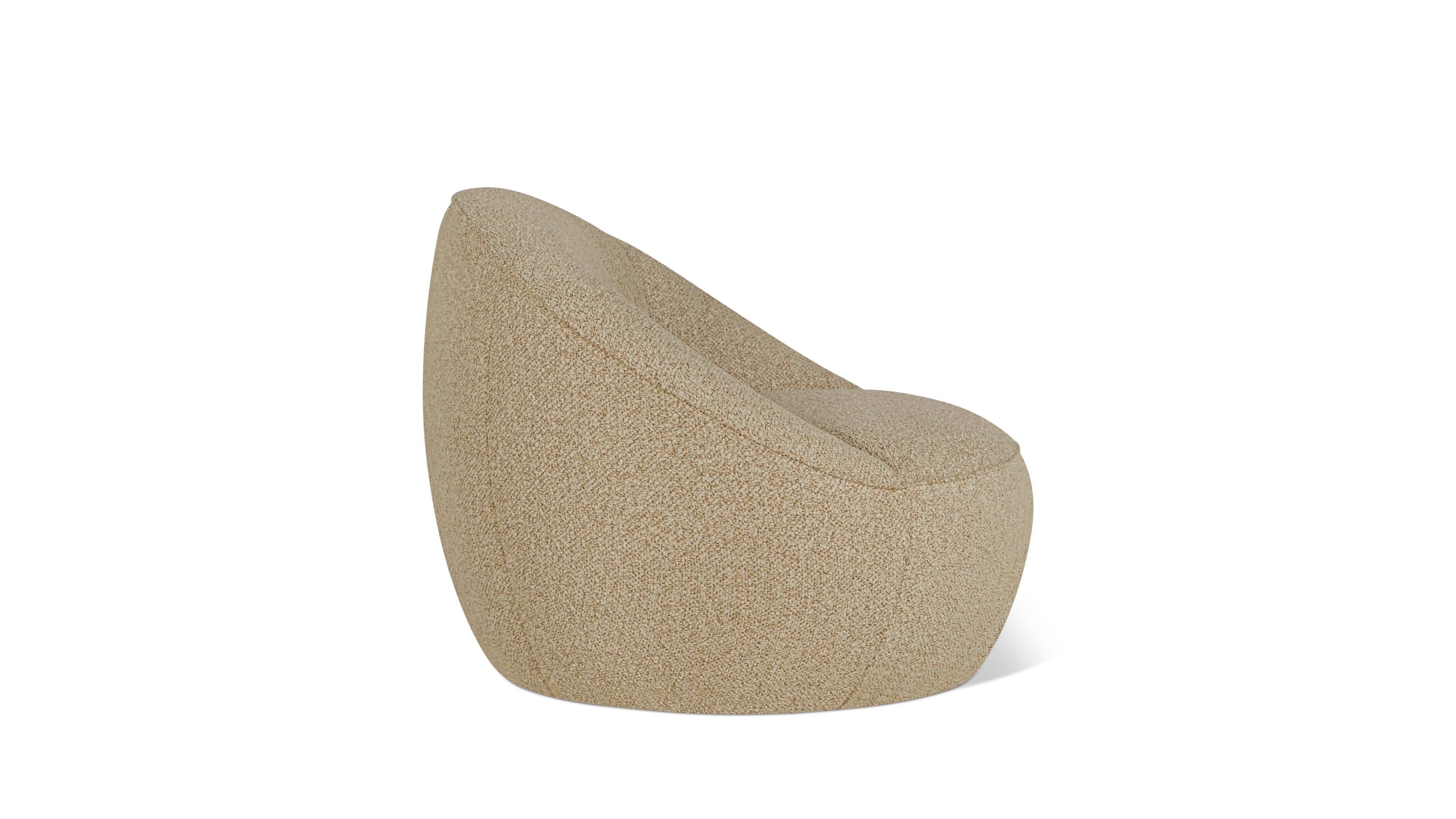 Round Trip Swivel Lounge Chair, Barley