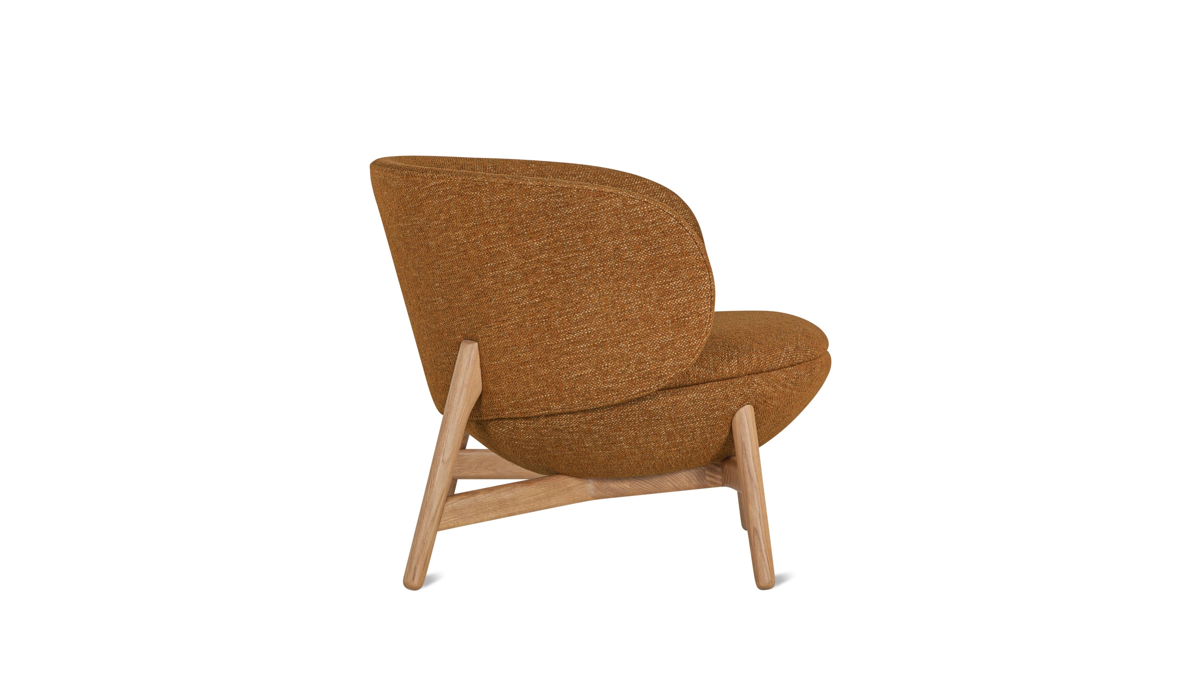 Happy Place Lounge Chair, Oak, Autumn