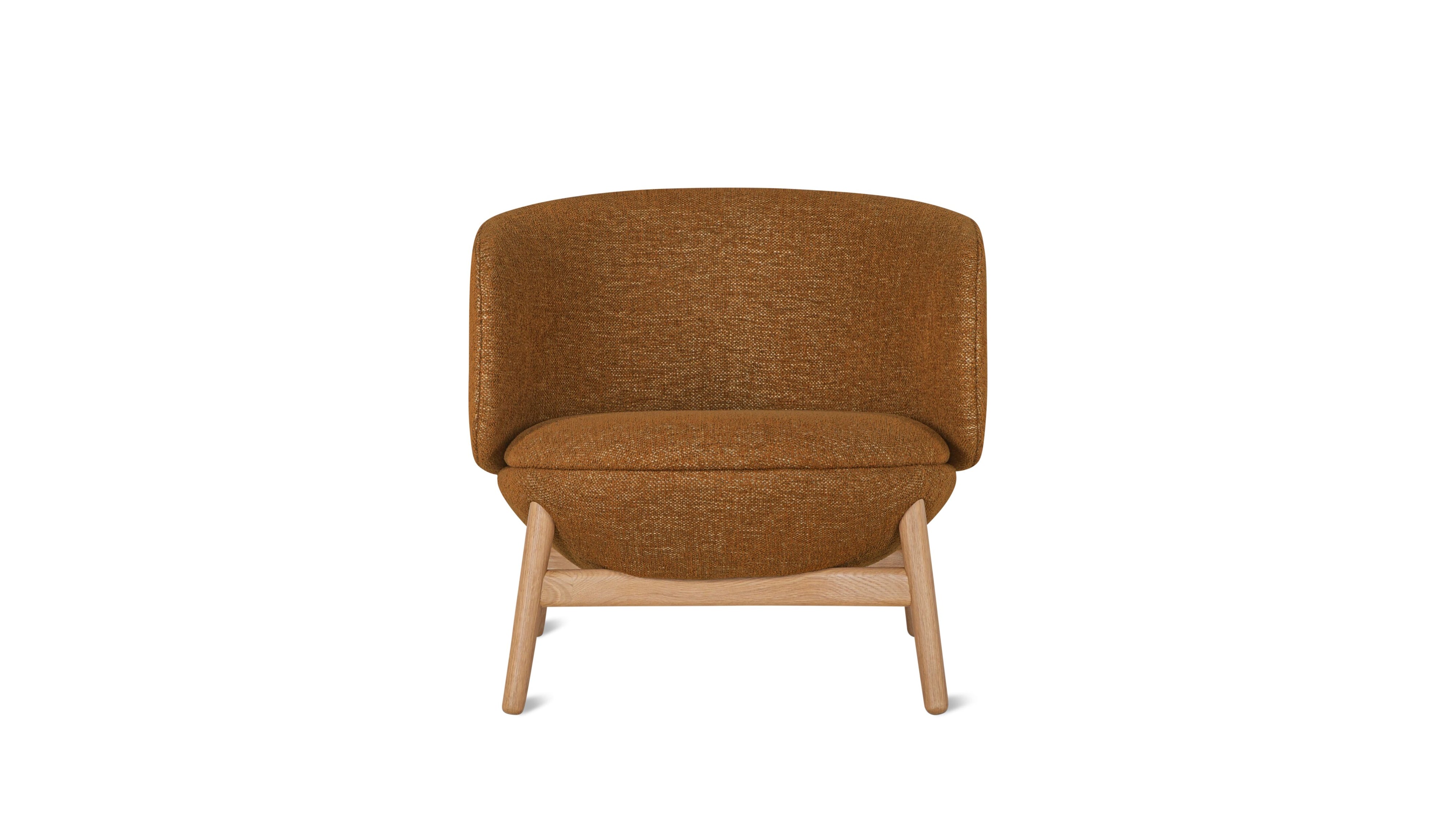 Happy Place Lounge Chair, Oak, Autumn