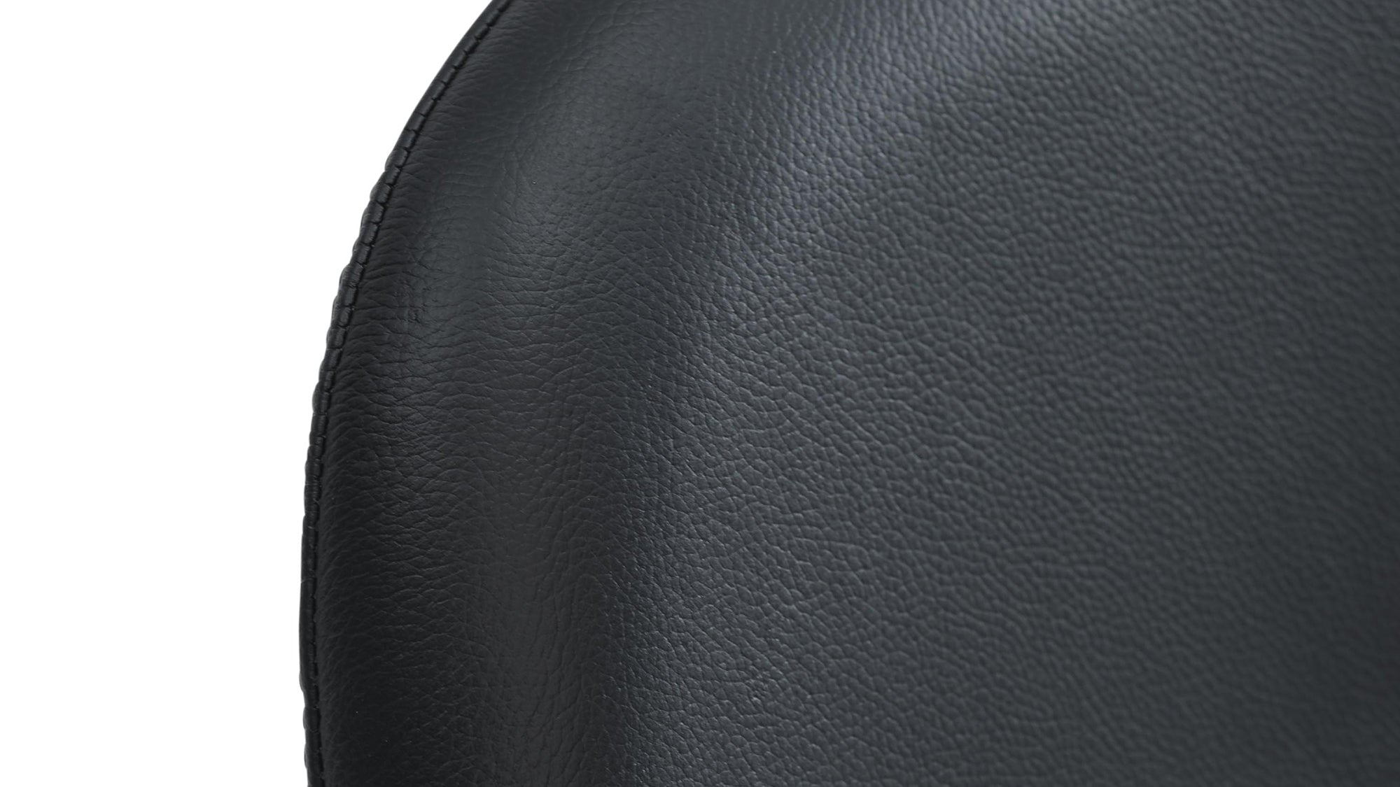Dine In Dining Chair (Set of Two), Oak/Black Leather - Image 9