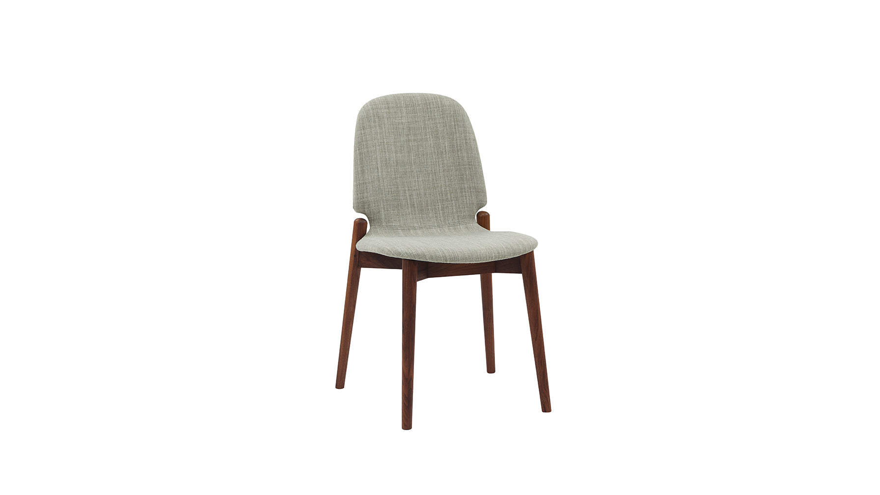 Dine In Dining Chair (Set of Two), Walnut/Taupe - Image 12