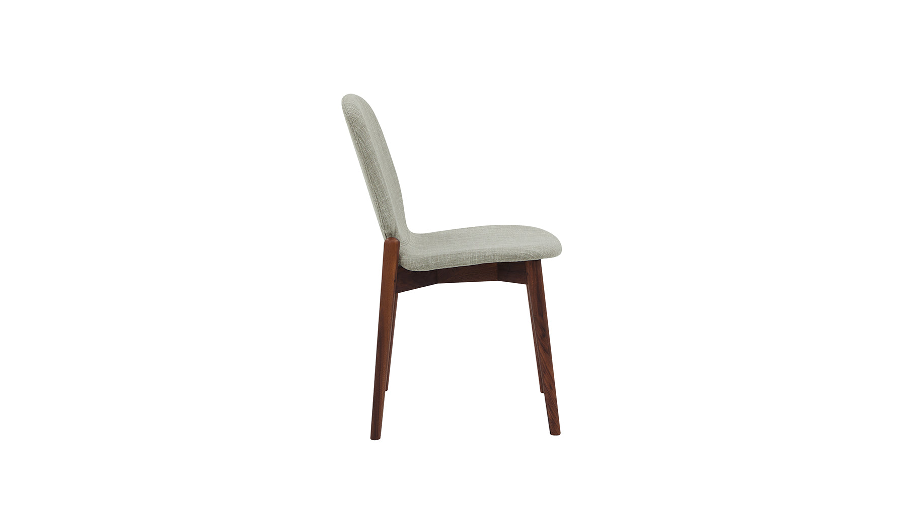 Dine In Dining Chair (Set of Two), Walnut/Taupe - Image 12