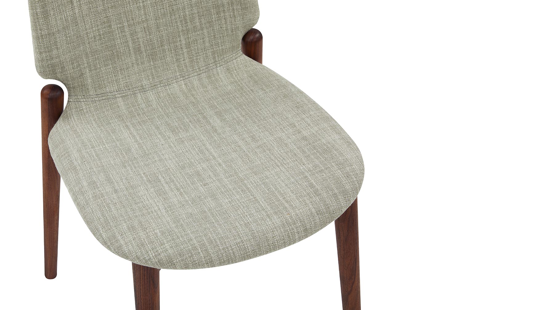Dine In Dining Chair (Set of Two), Walnut/Taupe - Image 9