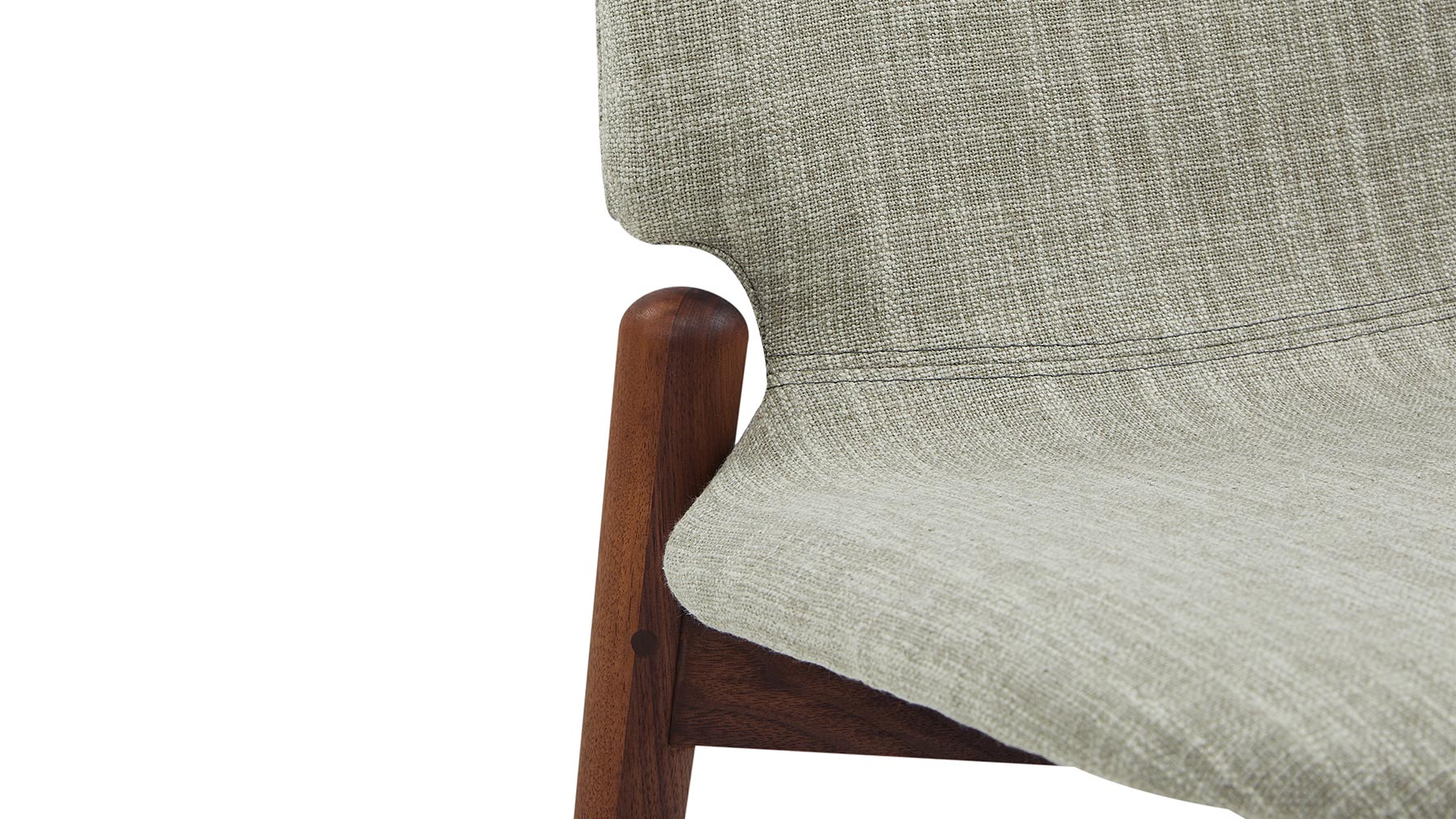Dine In Dining Chair (Set of Two), Walnut/Taupe - Image 10
