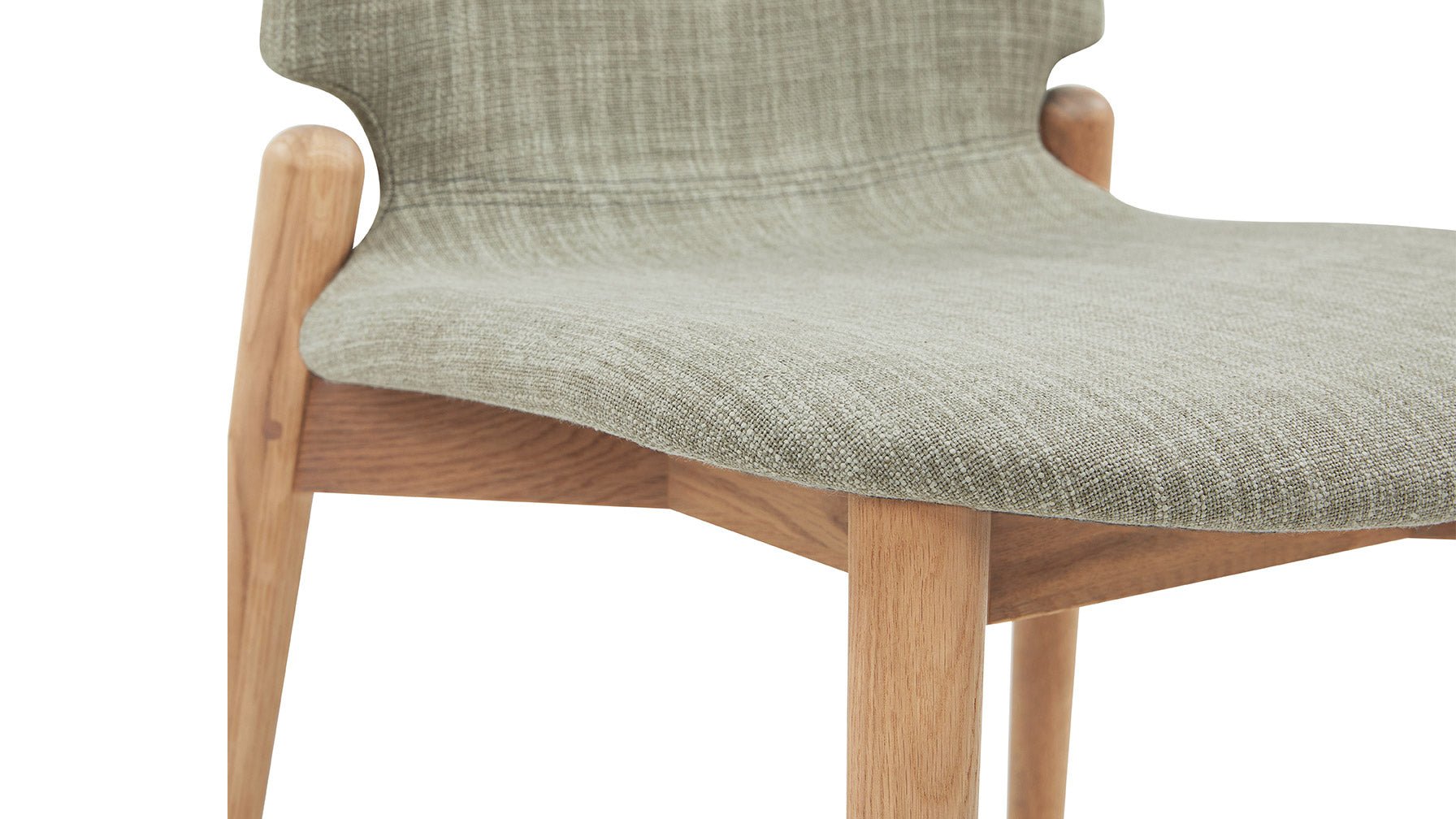 Dine In Dining Chair (Set of Two), Oak/Taupe - Image 7