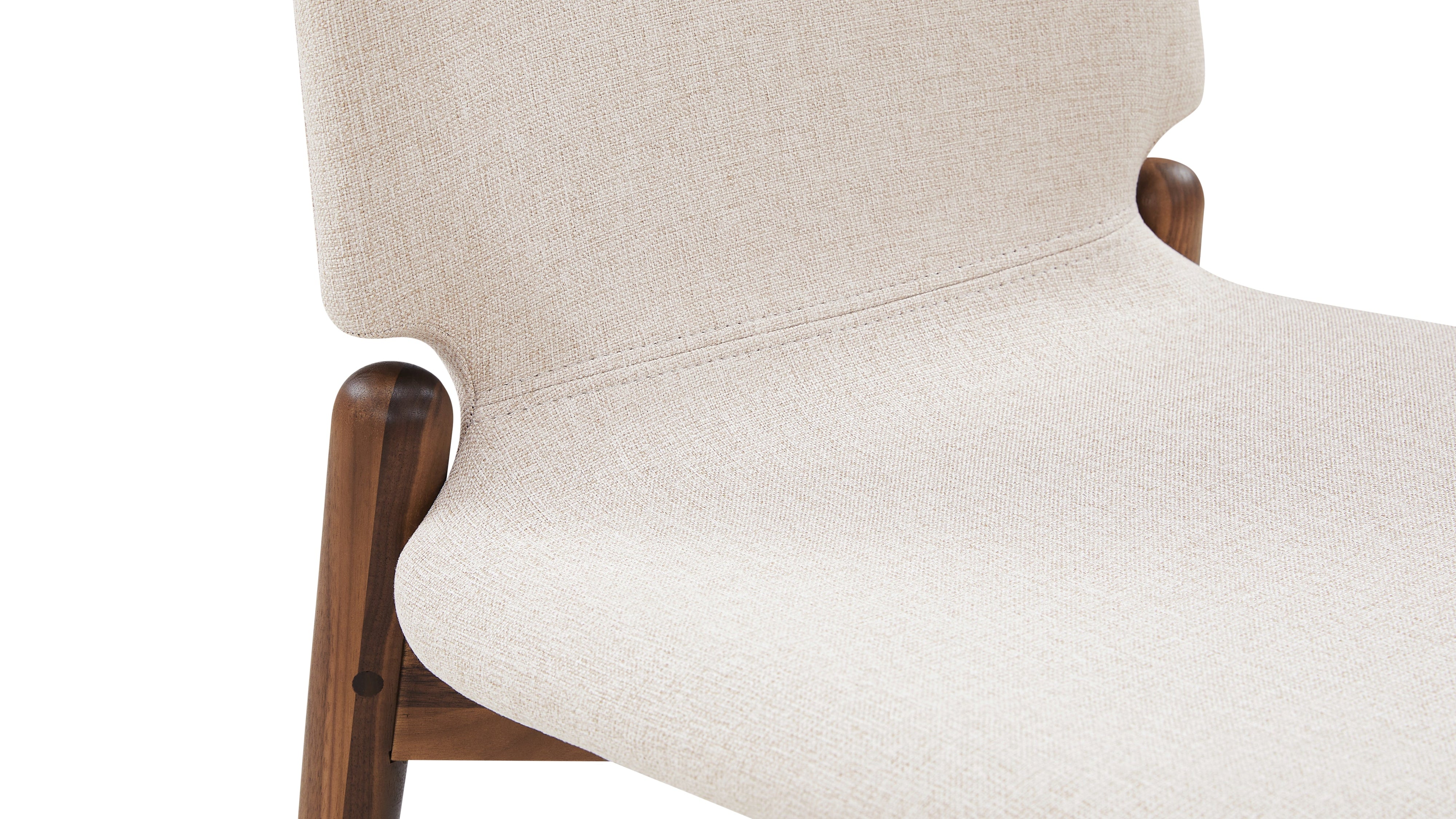 Dine In Dining Chair (Set of Two), Walnut/Dune - Image 7