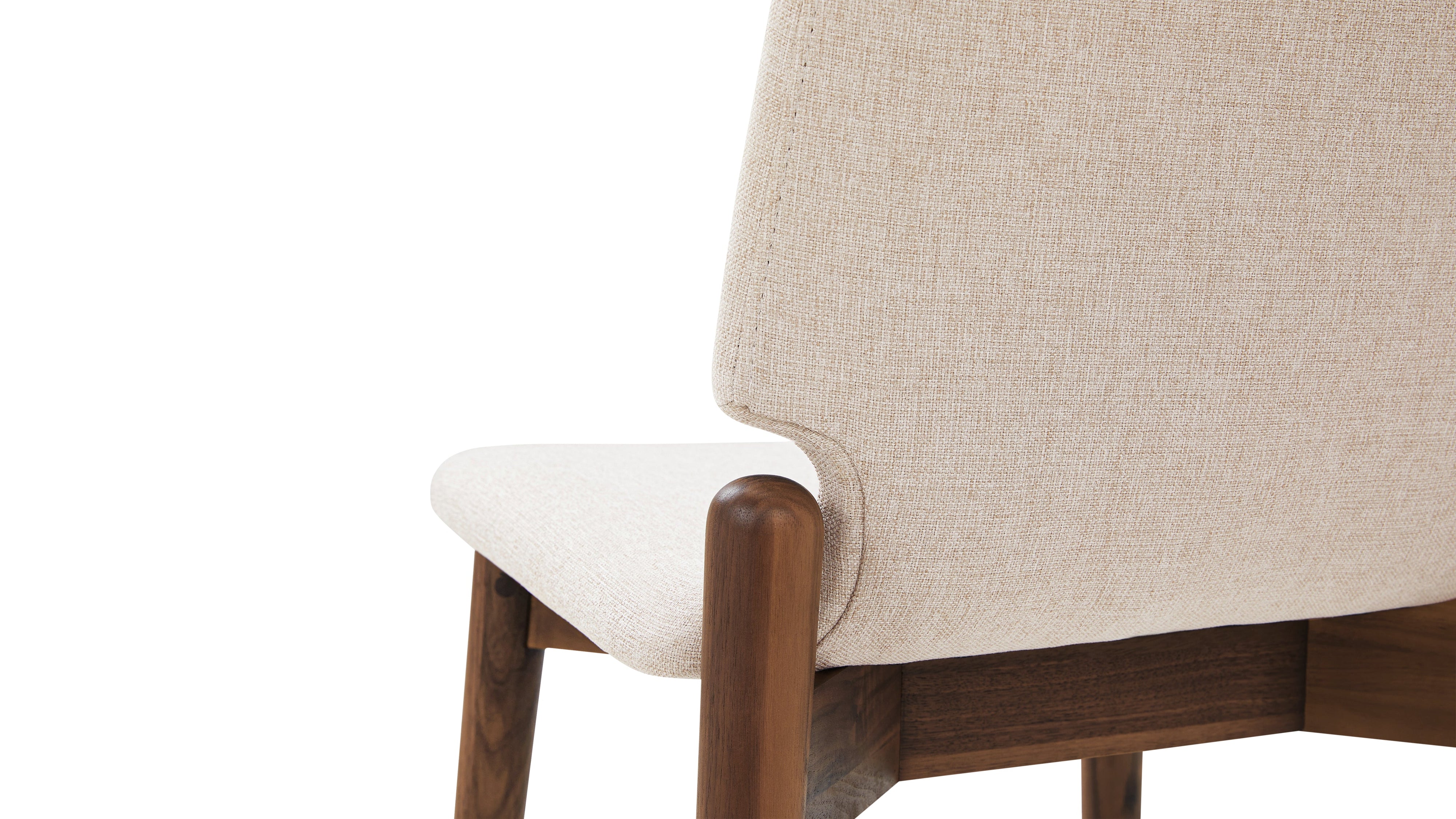 Dine In Dining Chair (Set of Two), Walnut/Dune - Sundays CompanyCHA - YC - 004 - 003