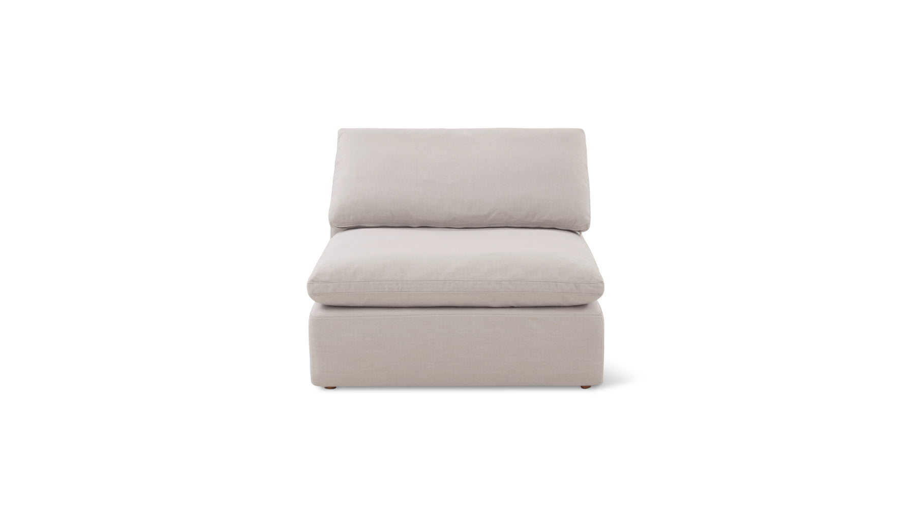 Slipcover - Movie Night™ Armless Chair, Standard, Clay_image