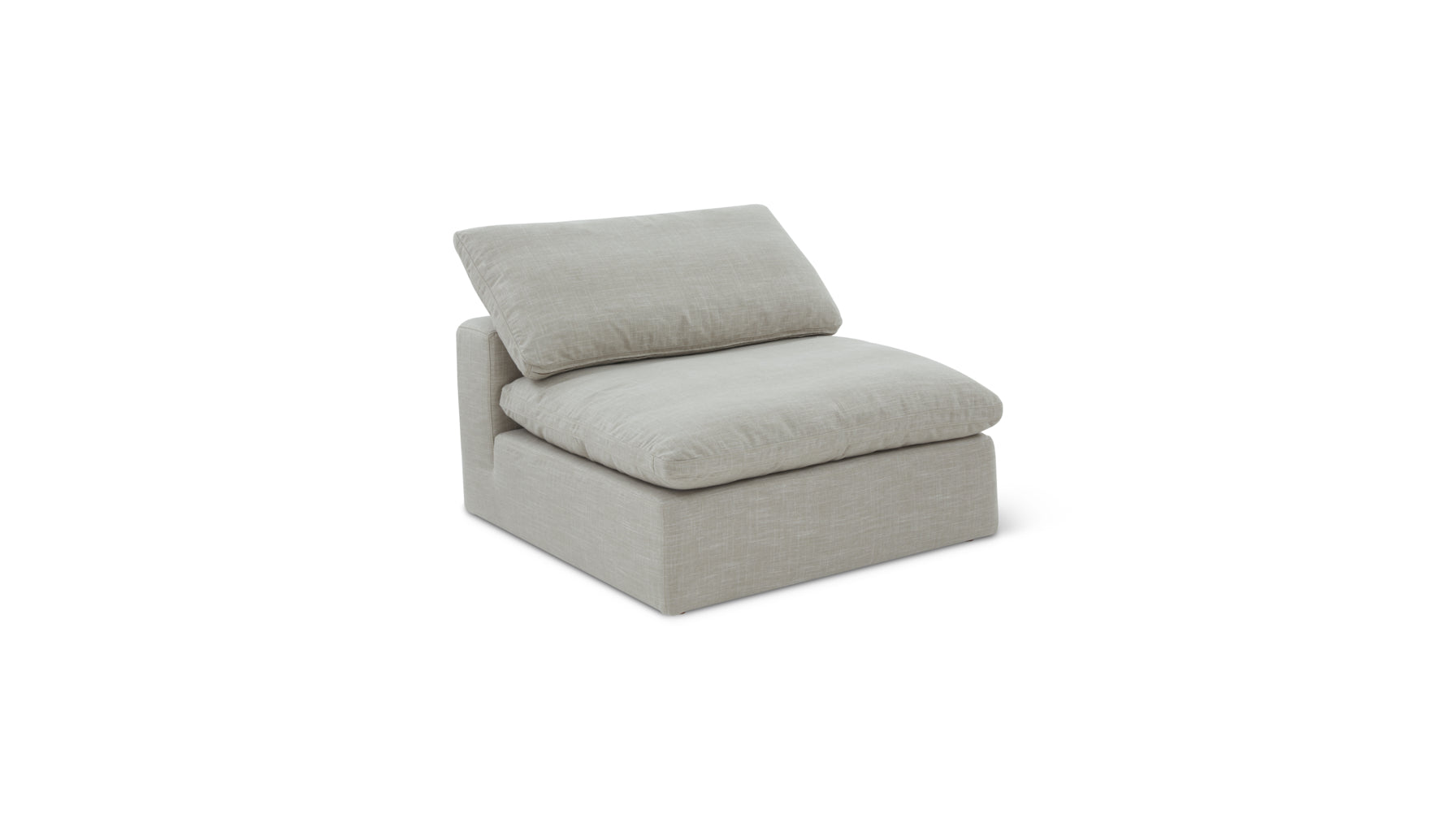 Movie Night™ Armless Chair, Large, Light Pebble - Image 9